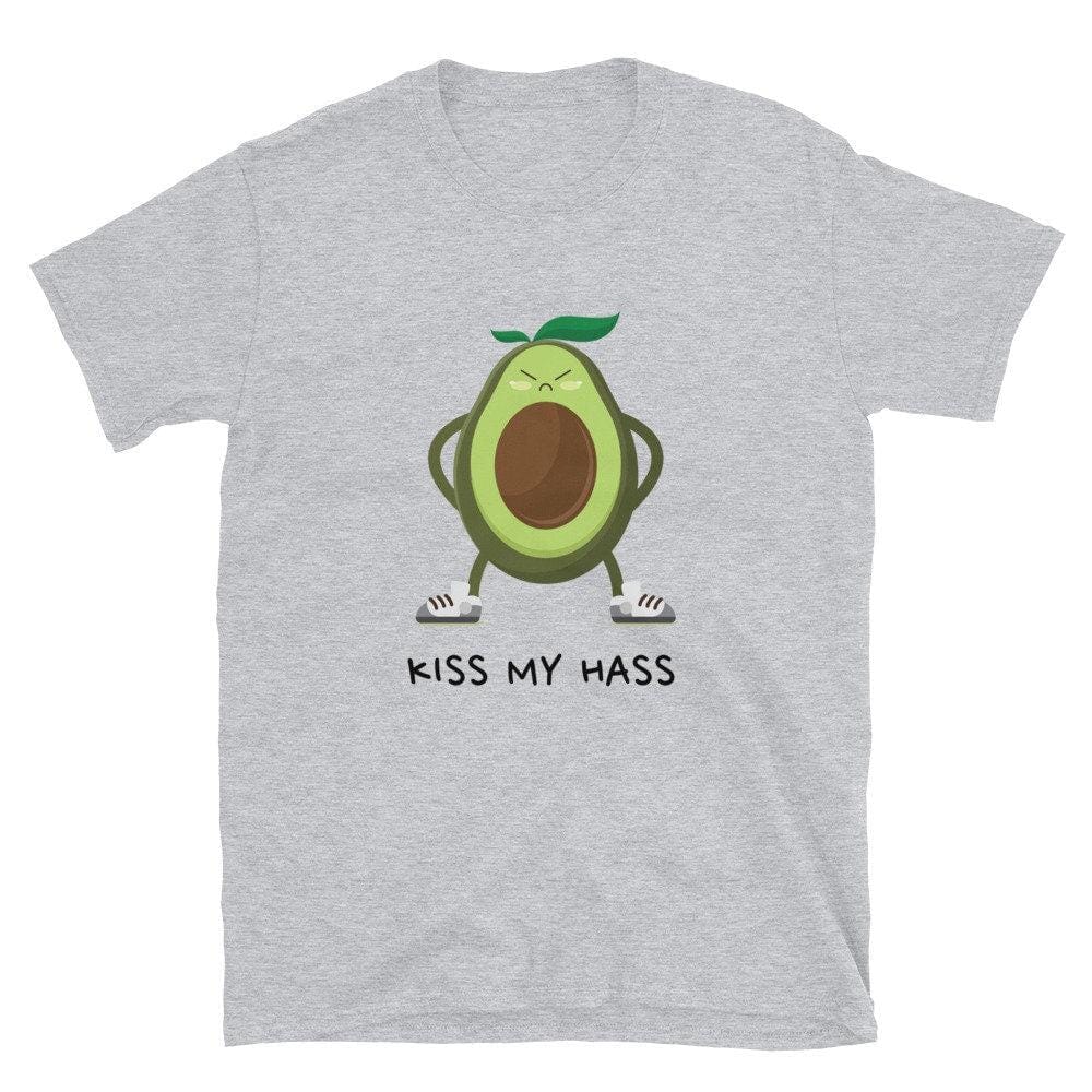 Funny Avocado Shirt, Vegan Friend Gift-Clothing:Gender-Neutral Adult Clothing:Tops & Tees:T-shirts:Graphic Tees-DecksyDesigns