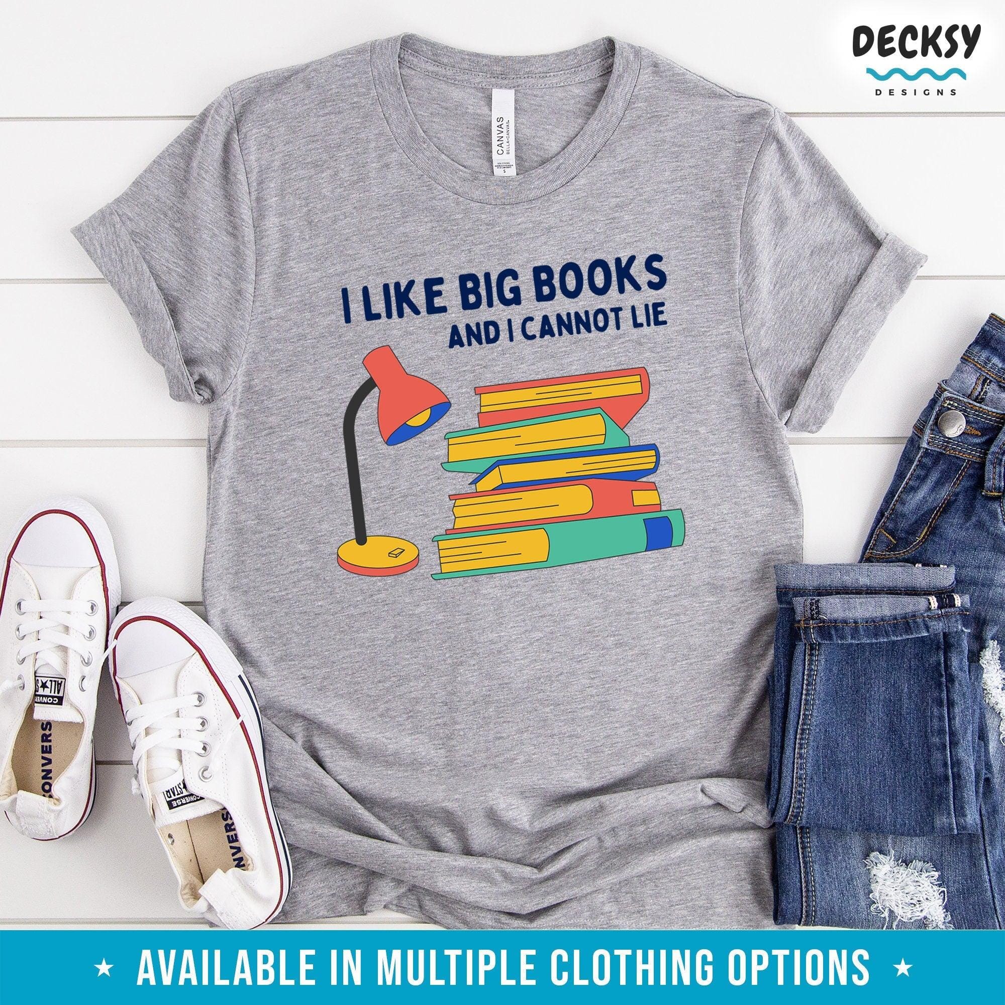 Funny Book Lover Shirt, Librarian Gift-Clothing:Gender-Neutral Adult Clothing:Tops & Tees:T-shirts:Graphic Tees-DecksyDesigns