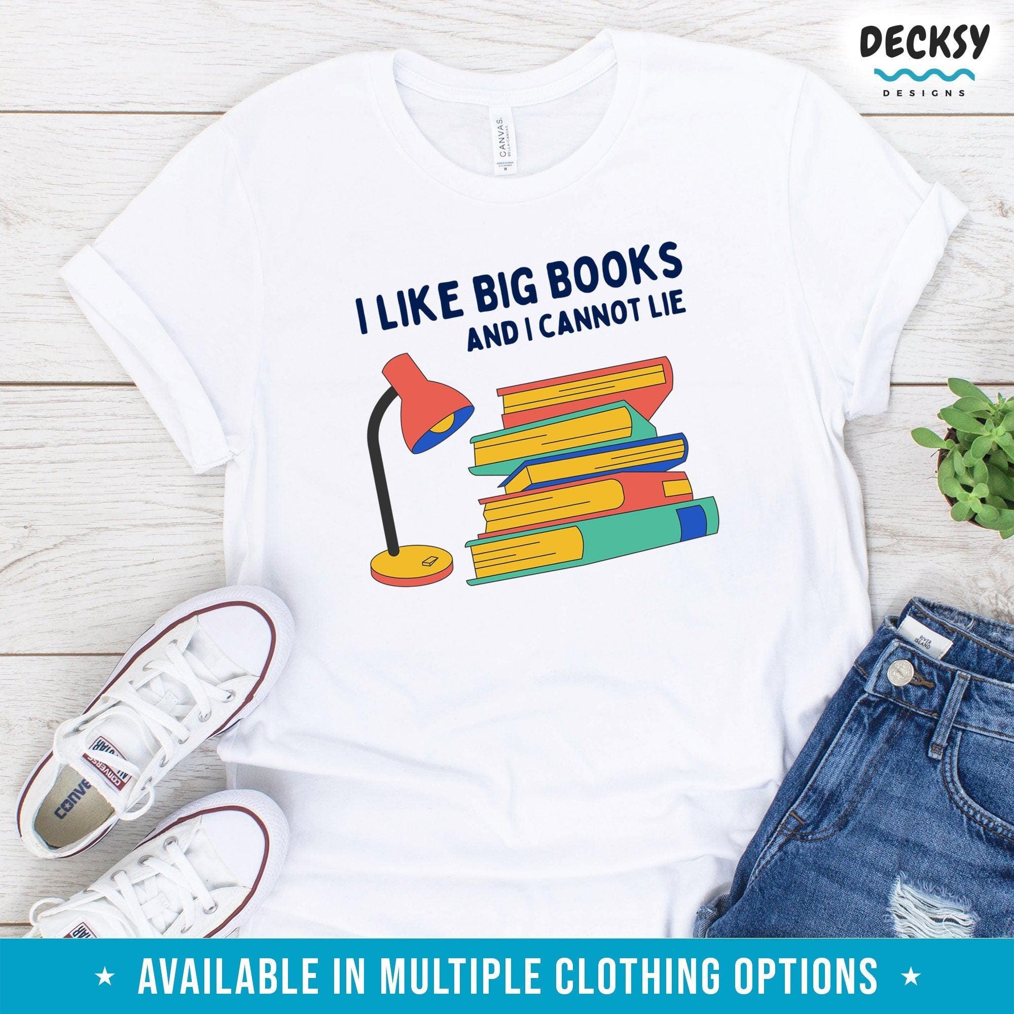 Funny Book Lover Shirt, Librarian Gift-Clothing:Gender-Neutral Adult Clothing:Tops & Tees:T-shirts:Graphic Tees-DecksyDesigns