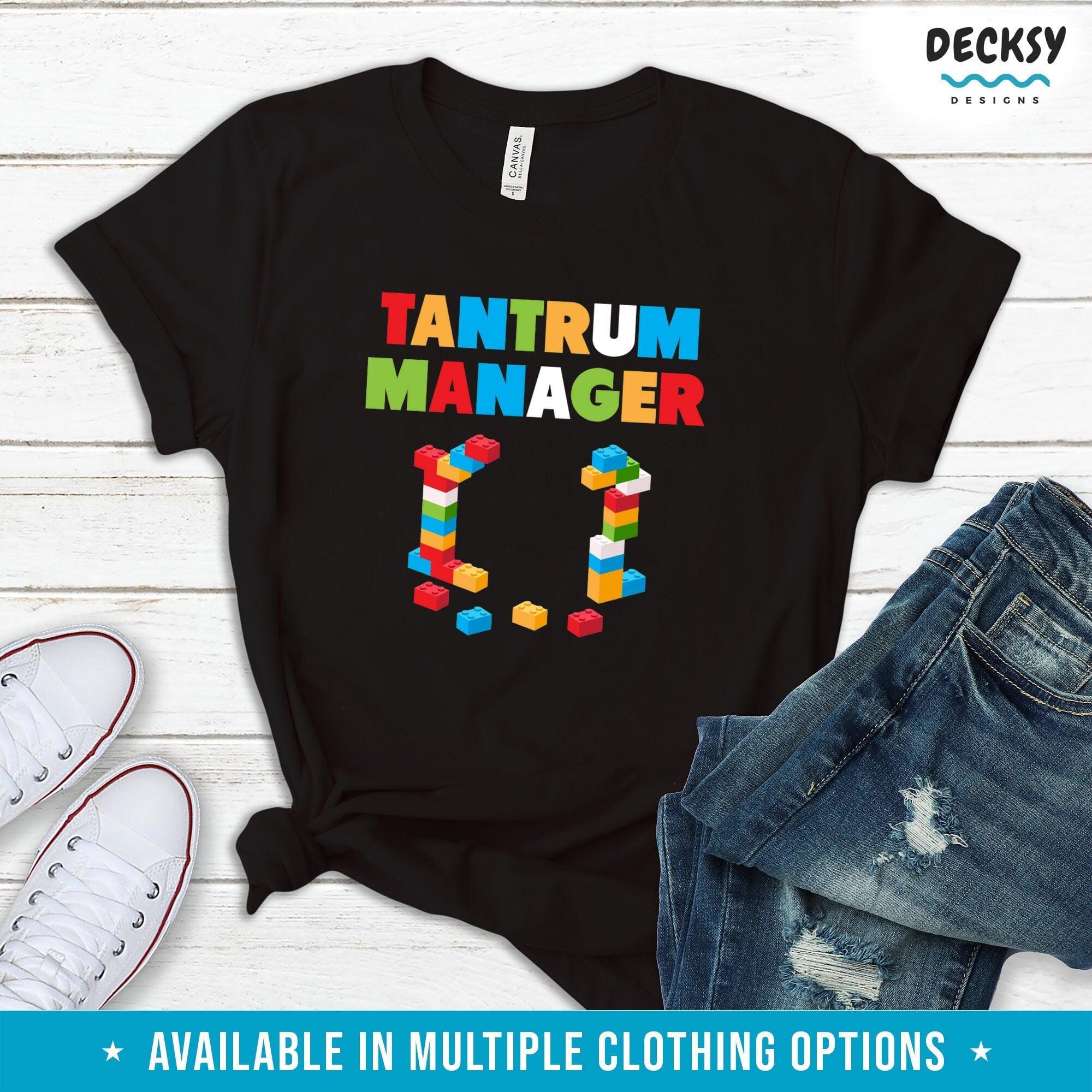 Funny Teaching Shirt, Daycare Teacher Gift-Clothing:Gender-Neutral Adult Clothing:Tops & Tees:T-shirts:Graphic Tees-DecksyDesigns