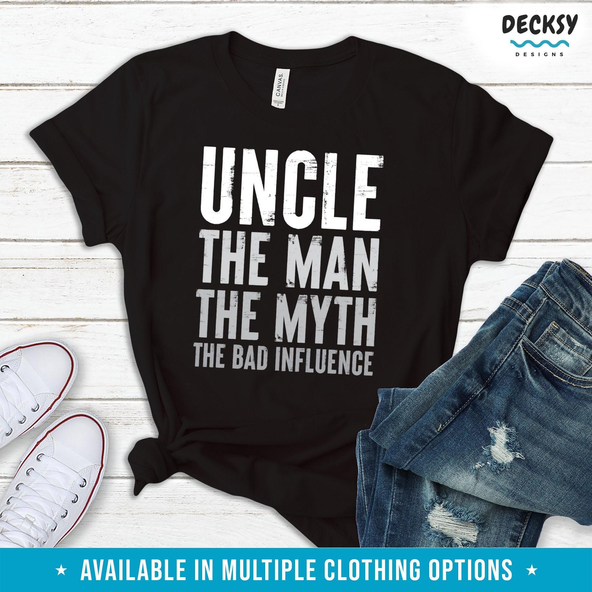 Funny Uncle T-shirt, New Uncle Gift-Clothing:Gender-Neutral Adult Clothing:Tops & Tees:T-shirts:Graphic Tees-DecksyDesigns