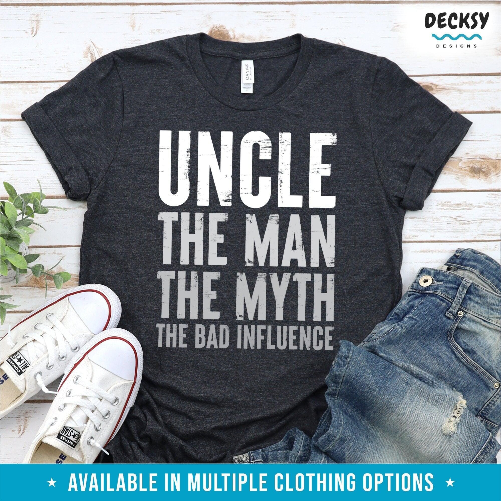 Funny Uncle T-shirt, New Uncle Gift-Clothing:Gender-Neutral Adult Clothing:Tops & Tees:T-shirts:Graphic Tees-DecksyDesigns