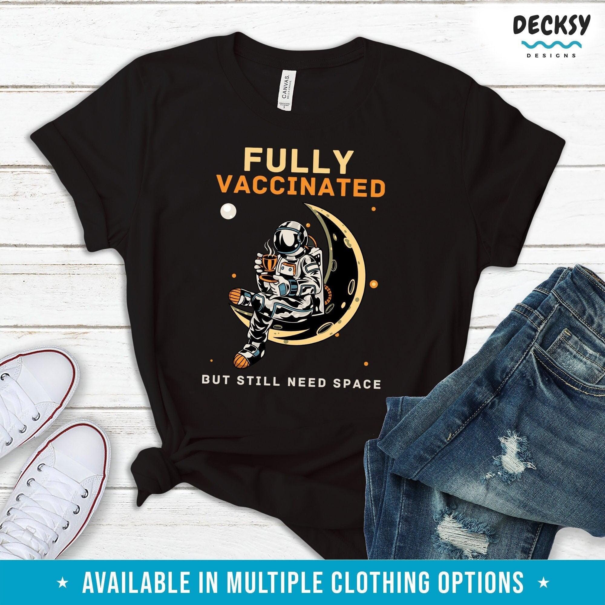 Funny Vaccine Shirt Gift-Clothing:Gender-Neutral Adult Clothing:Tops & Tees:T-shirts:Graphic Tees-DecksyDesigns