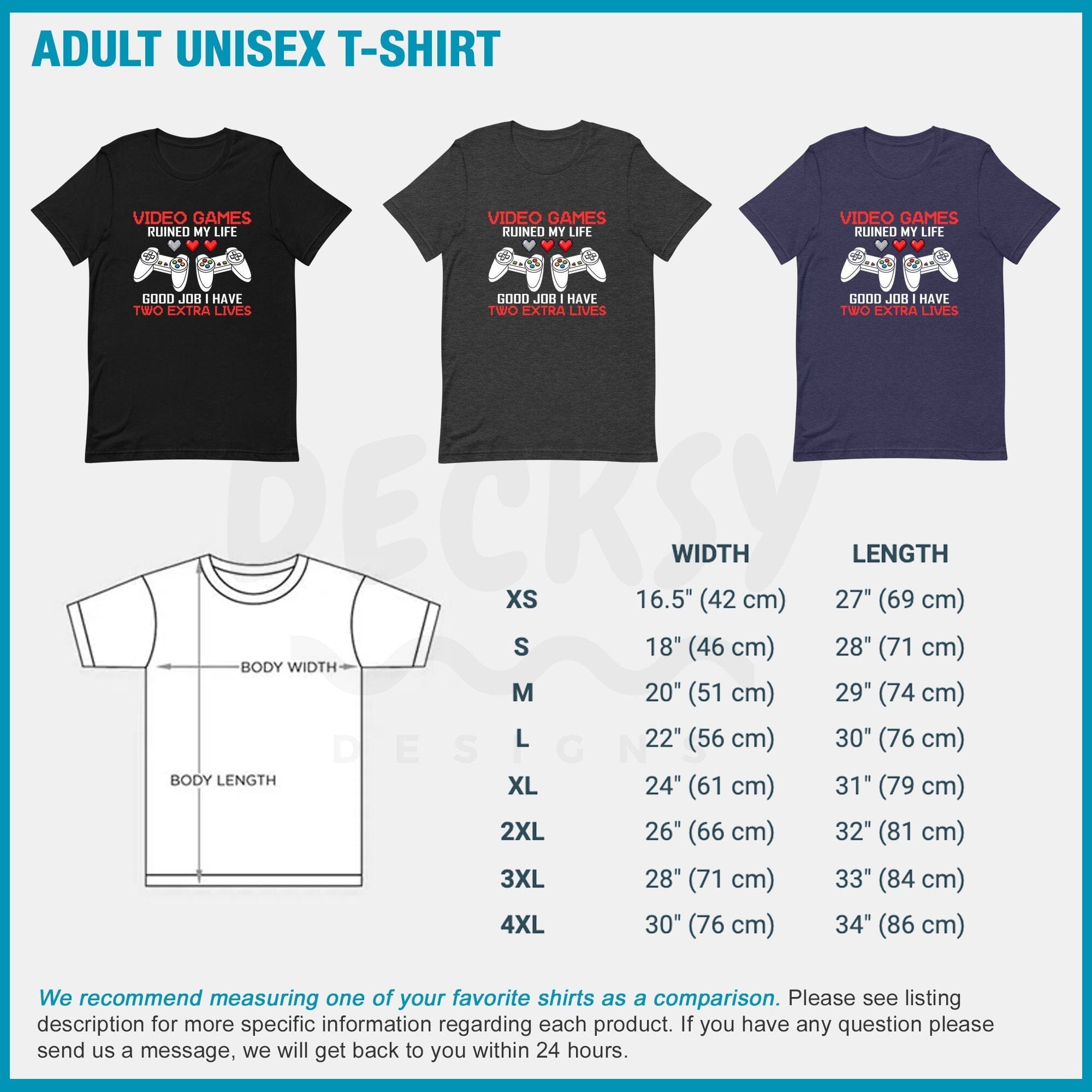 Gamer Shirt, Video Game Gift-Clothing:Gender-Neutral Adult Clothing:Tops & Tees:T-shirts:Graphic Tees-DecksyDesigns