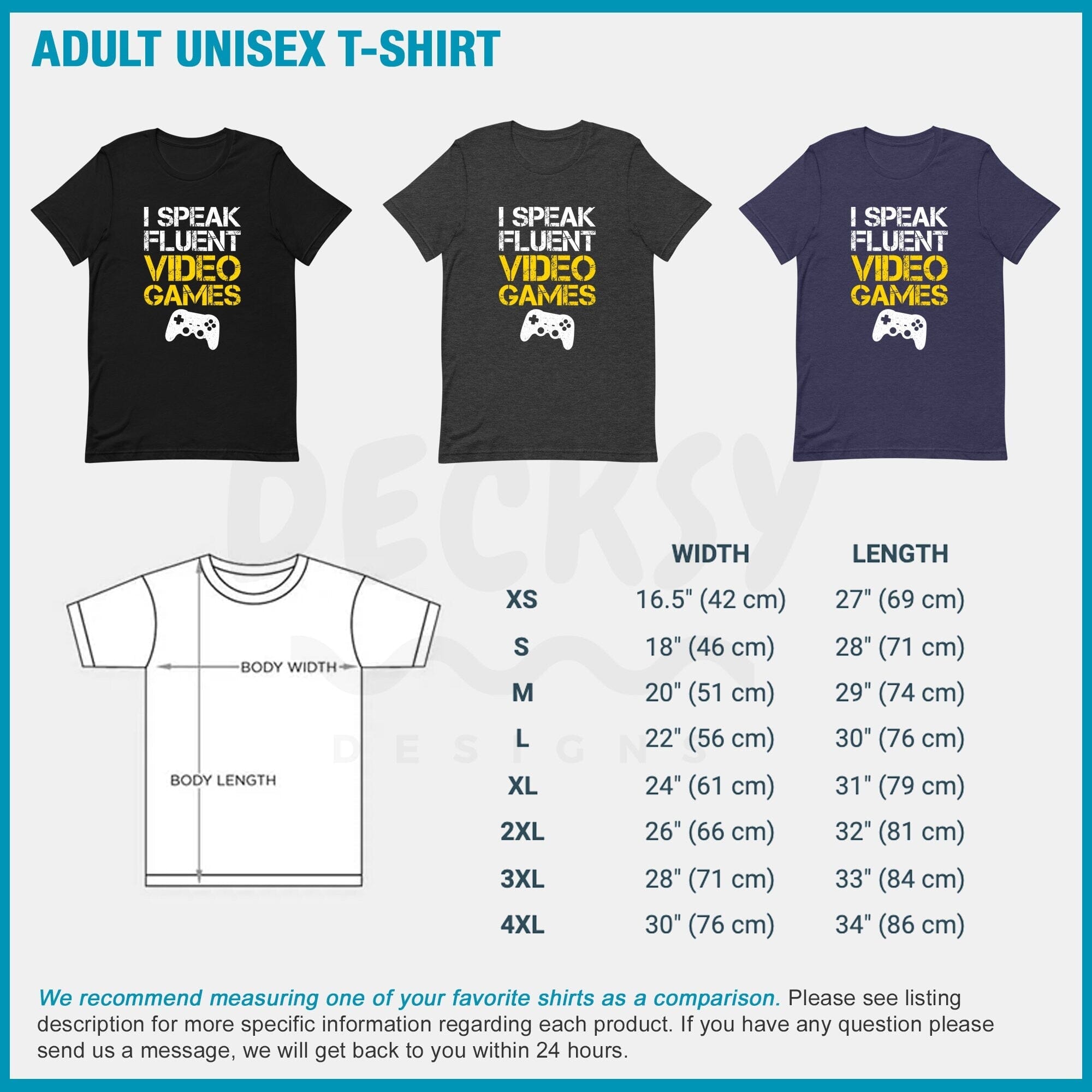 Gaming Shirt, Video Gamer Gift-Clothing:Gender-Neutral Adult Clothing:Tops & Tees:T-shirts:Graphic Tees-DecksyDesigns