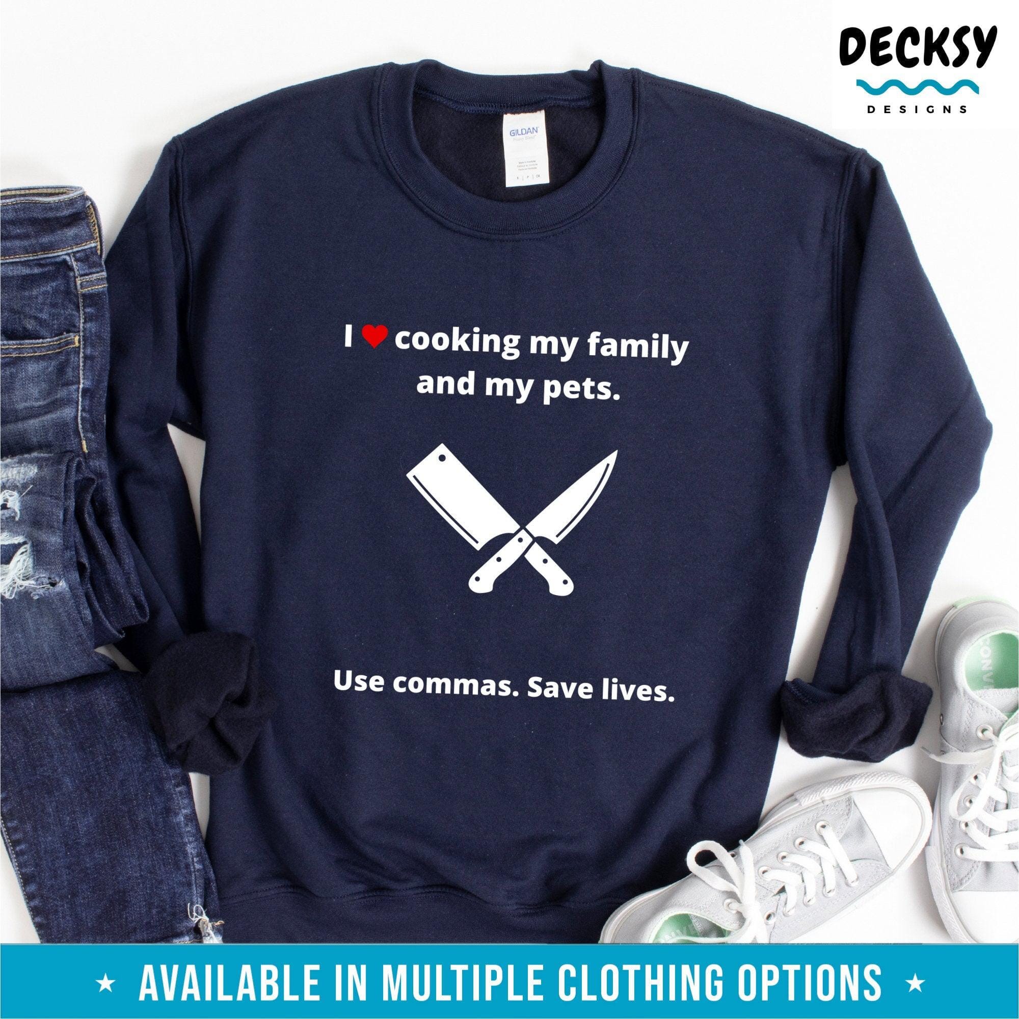 Grammar Shirt, Gift For English Teacher-Clothing:Gender-Neutral Adult Clothing:Tops & Tees:T-shirts:Graphic Tees-DecksyDesigns