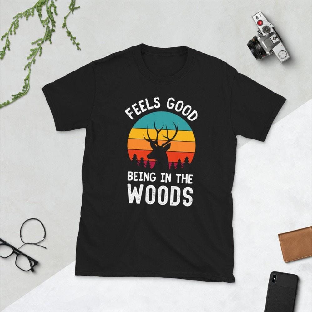 Hiking Shirt, Camping Gift-Clothing:Gender-Neutral Adult Clothing:Tops & Tees:T-shirts-DecksyDesigns