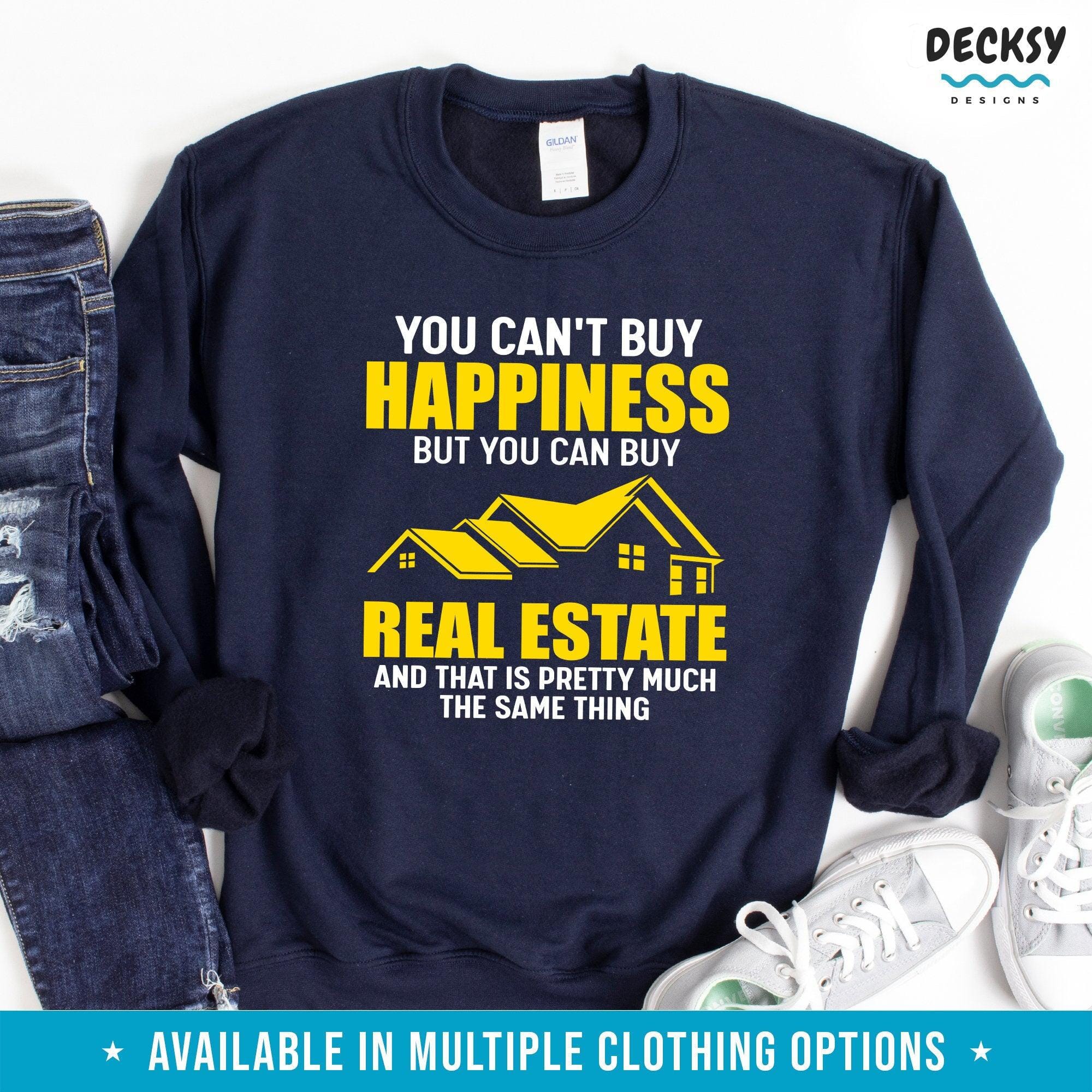 Homeowner Shirt, Real Estate Agent Gift-Clothing:Gender-Neutral Adult Clothing:Tops & Tees:T-shirts:Graphic Tees-DecksyDesigns