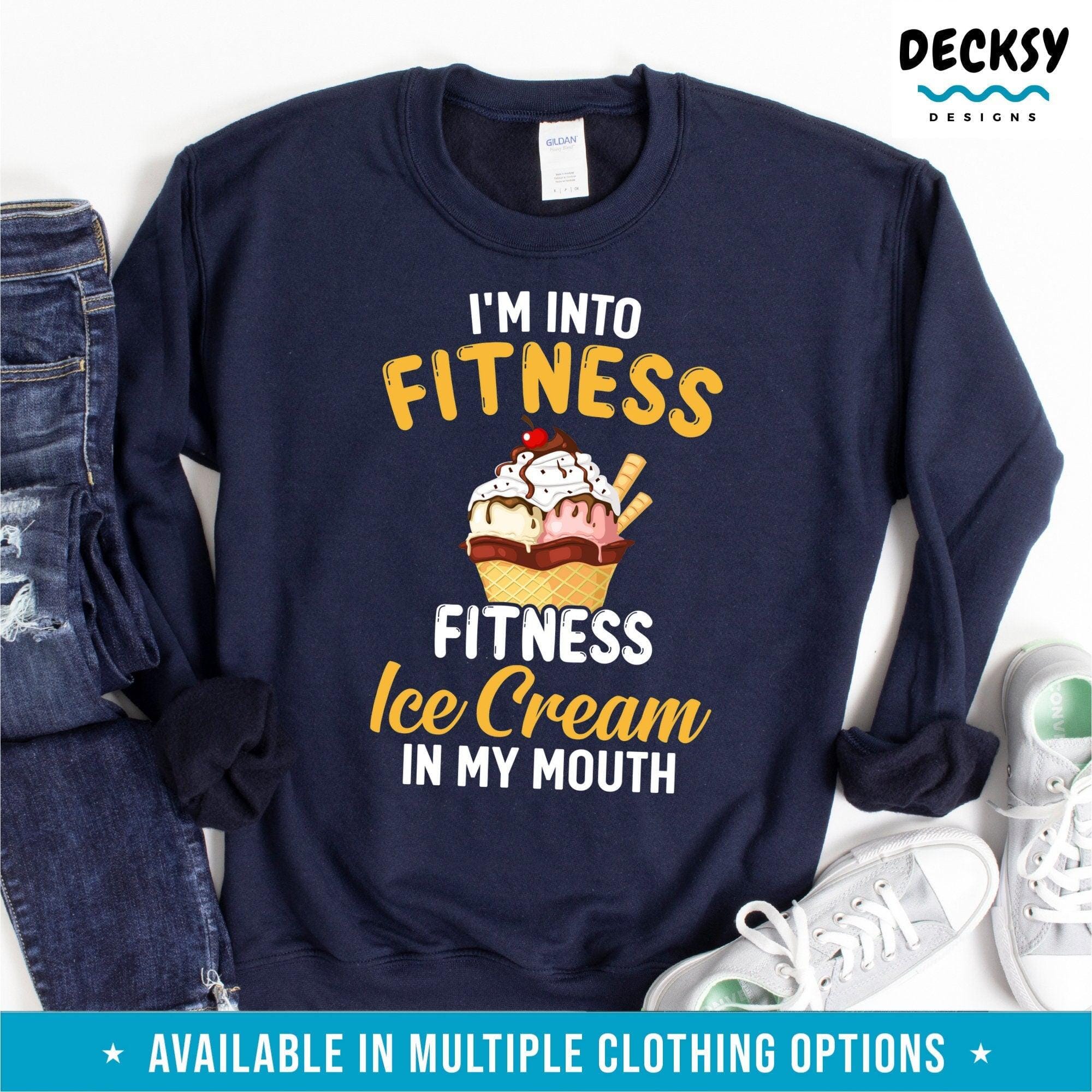 Ice Cream T-Shirt, Dessert Lover Gift-Clothing:Gender-Neutral Adult Clothing:Tops & Tees:T-shirts:Graphic Tees-DecksyDesigns