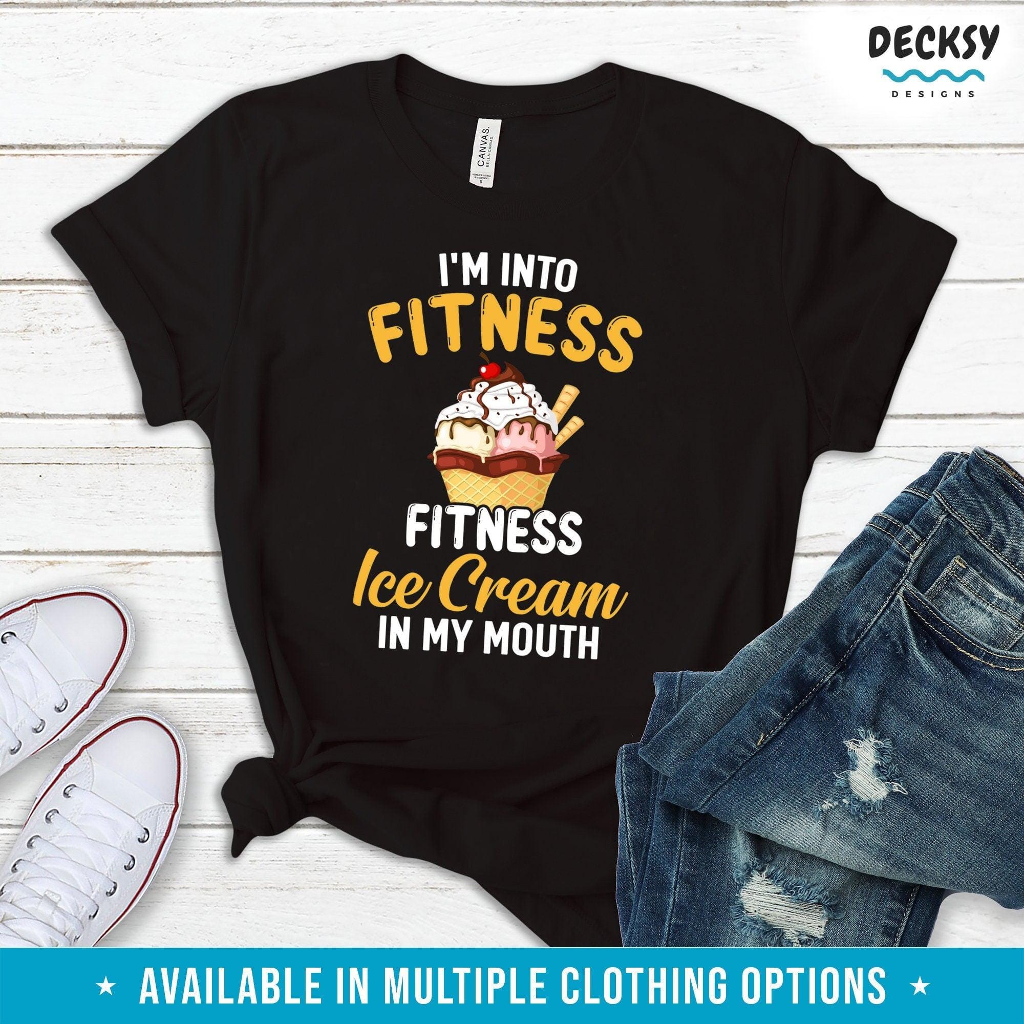 Ice Cream T-Shirt, Dessert Lover Gift-Clothing:Gender-Neutral Adult Clothing:Tops & Tees:T-shirts:Graphic Tees-DecksyDesigns