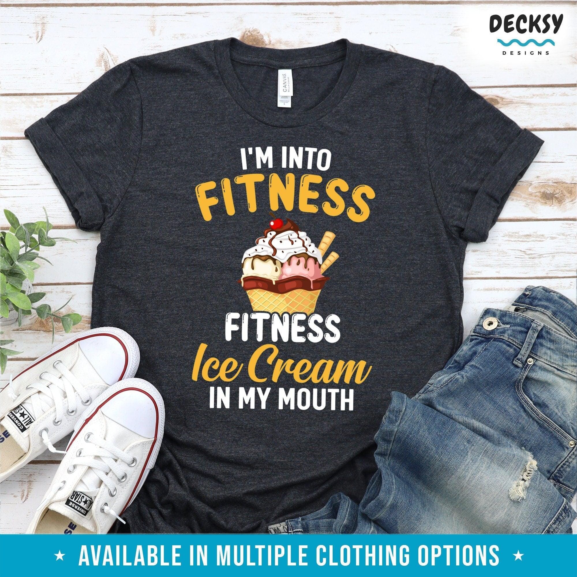 Ice Cream T-Shirt, Dessert Lover Gift-Clothing:Gender-Neutral Adult Clothing:Tops & Tees:T-shirts:Graphic Tees-DecksyDesigns