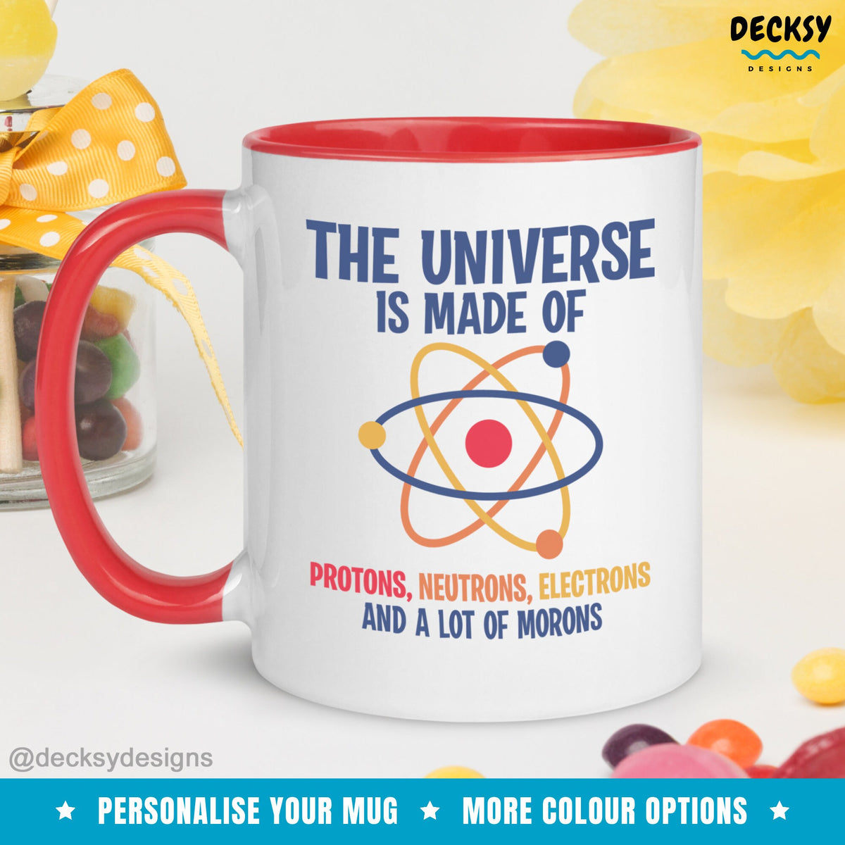 Sarcastic Coffee Mug, Science Gift, Particle Physics Mug, Funny Science Student Gift, Sassy Introvert Mug, Sarcasm Mug, Physics Teacher Mug Mugs by DecksyDesigns