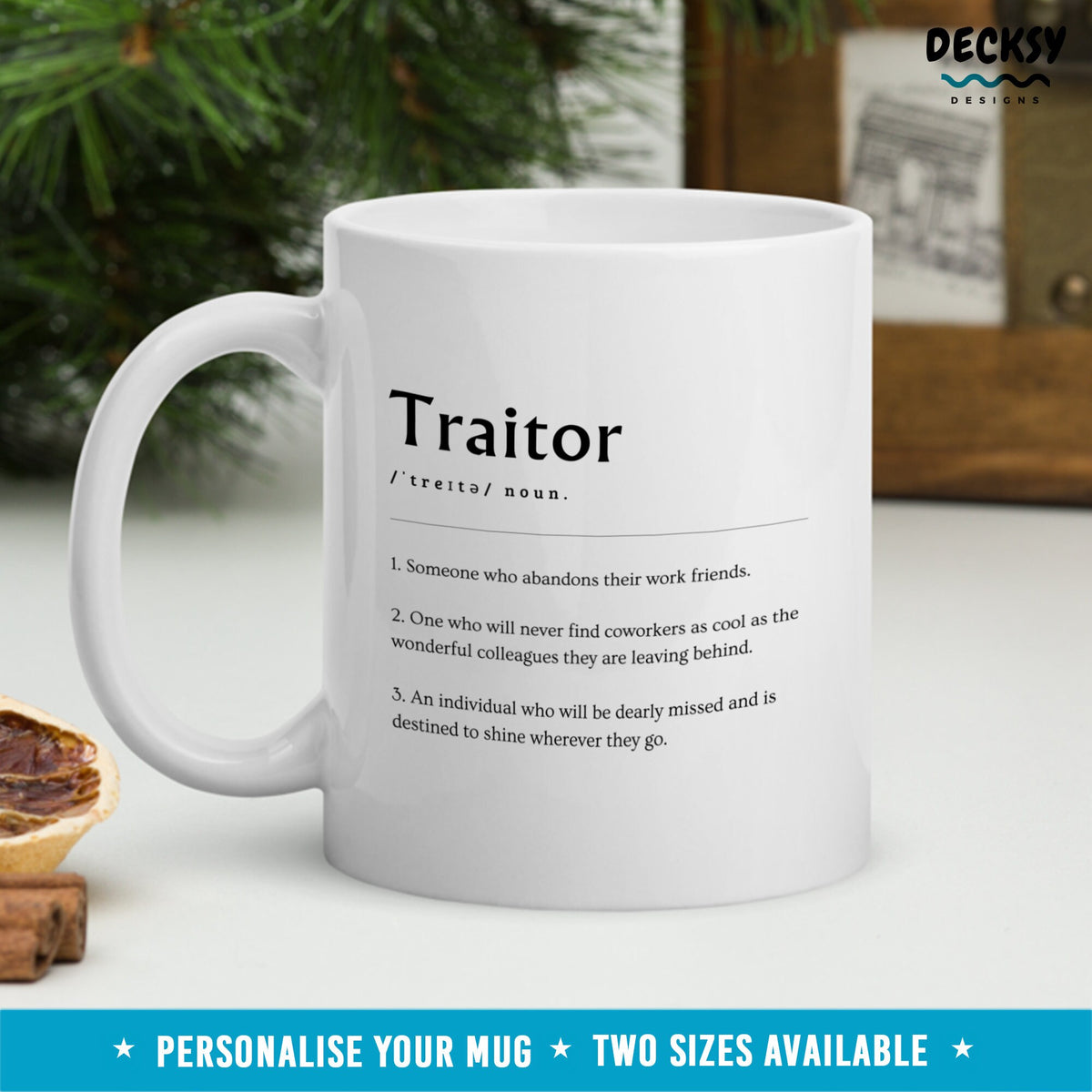 Coworker Farewell Mug, Gifts For Coworker Leaving, Custom Coworker Gift, Going Away Gift, Funny New Job Gift, Personalised Goodbye Work Gift Mugs by DecksyDesigns