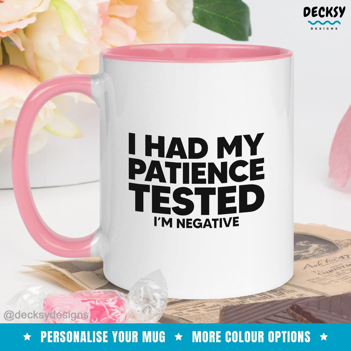 Sarcastic Quotes Mug, Gift For Coworker, Sassy Gift For Best Friend, Witty Gift For Boss, Custom Sarcasm Mug For Wife, Office Humour Mug Mugs by DecksyDesigns