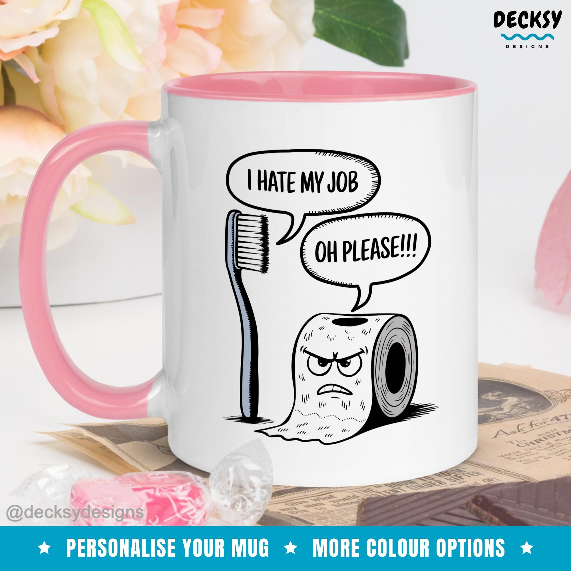 Coworker Coffee Mug, Sarcastic Work Gift, Custom Employee Appreciation Cup, Boss Manager Supervisor Gift, New Job Mug Gift, Funny Office Mug Mugs by DecksyDesigns