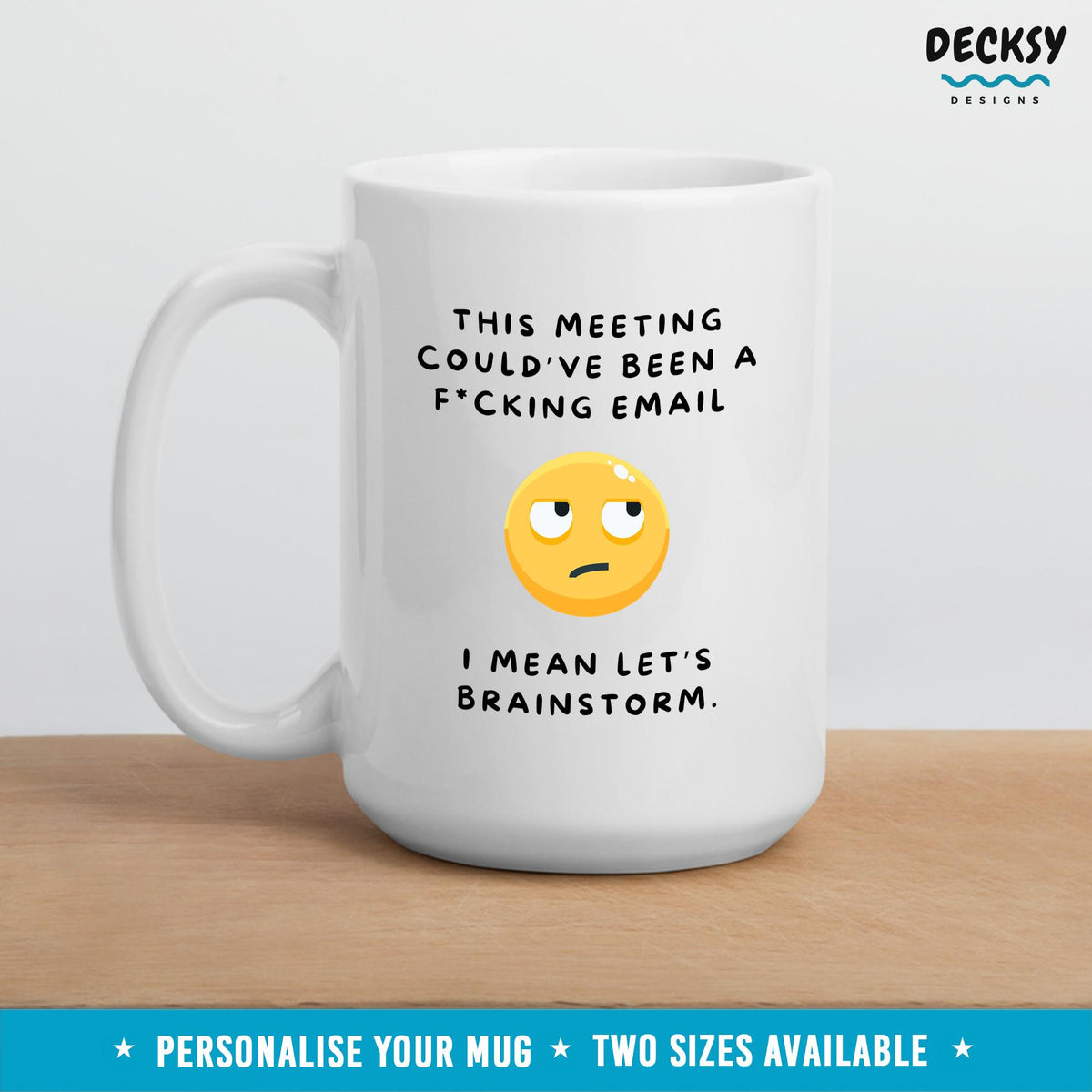 Office Humour Mug, Custom Coworker Giftt, Corporate Email Mug, Funny Boss Manager Gift, Work Colleague Gift, Personalised Colleague Gift Mugs by DecksyDesigns