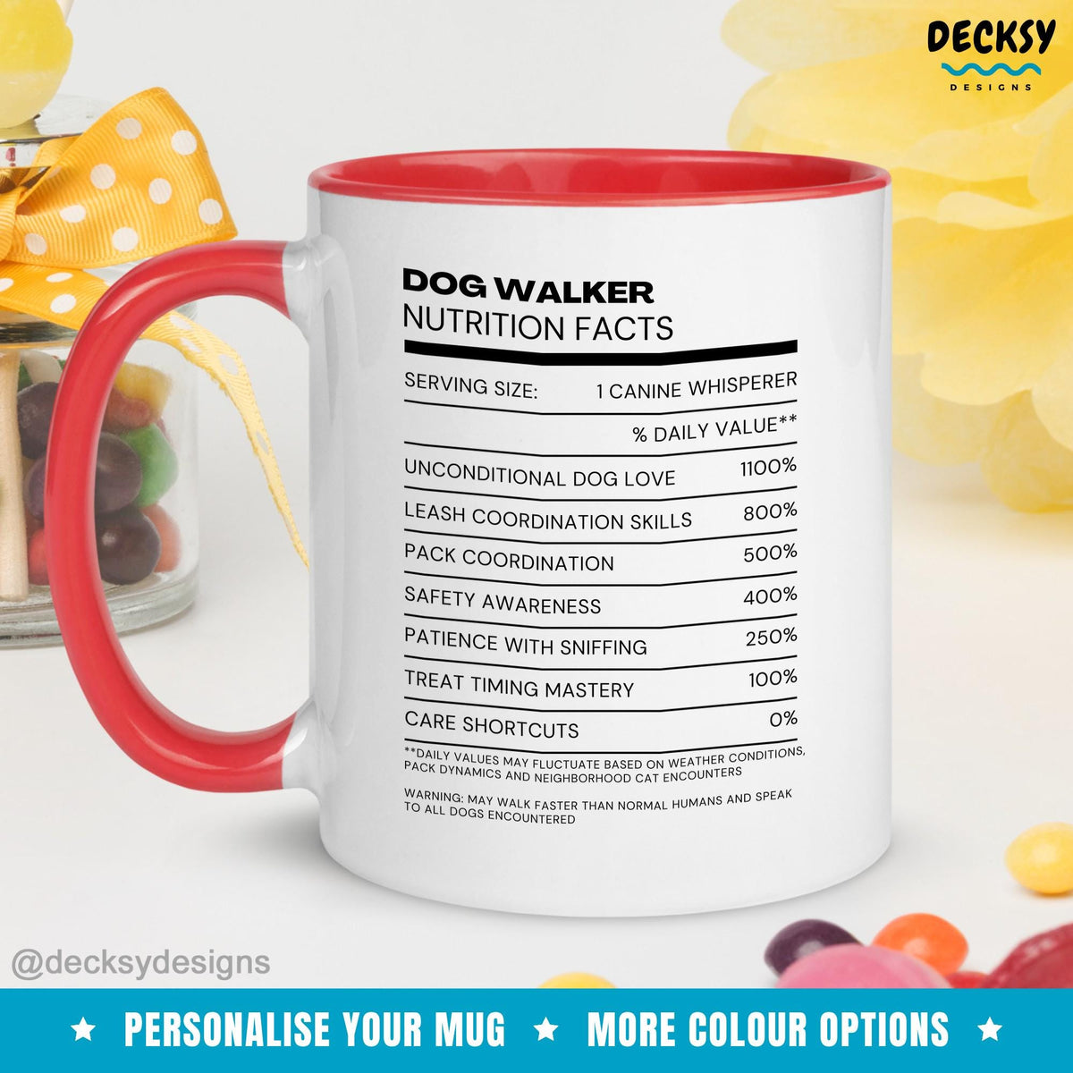 Dog Walker Mug, Custom Dog Walking Gift, Pet Sitter Mug, Gifts For Dog Lovers, Dog Mama Gift, Appreciation Gift Trainer, Dog Walker Gift Mugs by DecksyDesigns