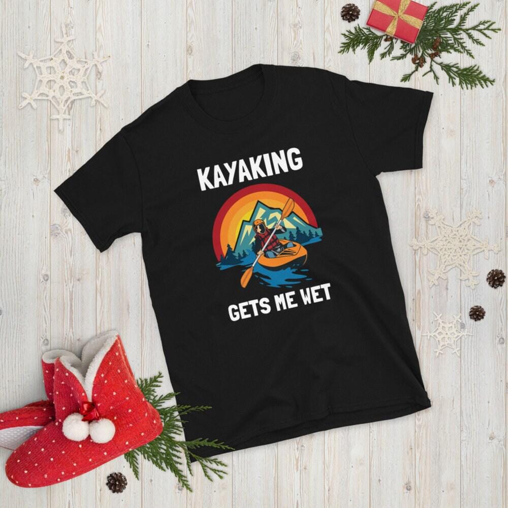 Kayaking Shirt, Gift for Kayaker-Clothing:Gender-Neutral Adult Clothing:Tops & Tees:T-shirts-DecksyDesigns