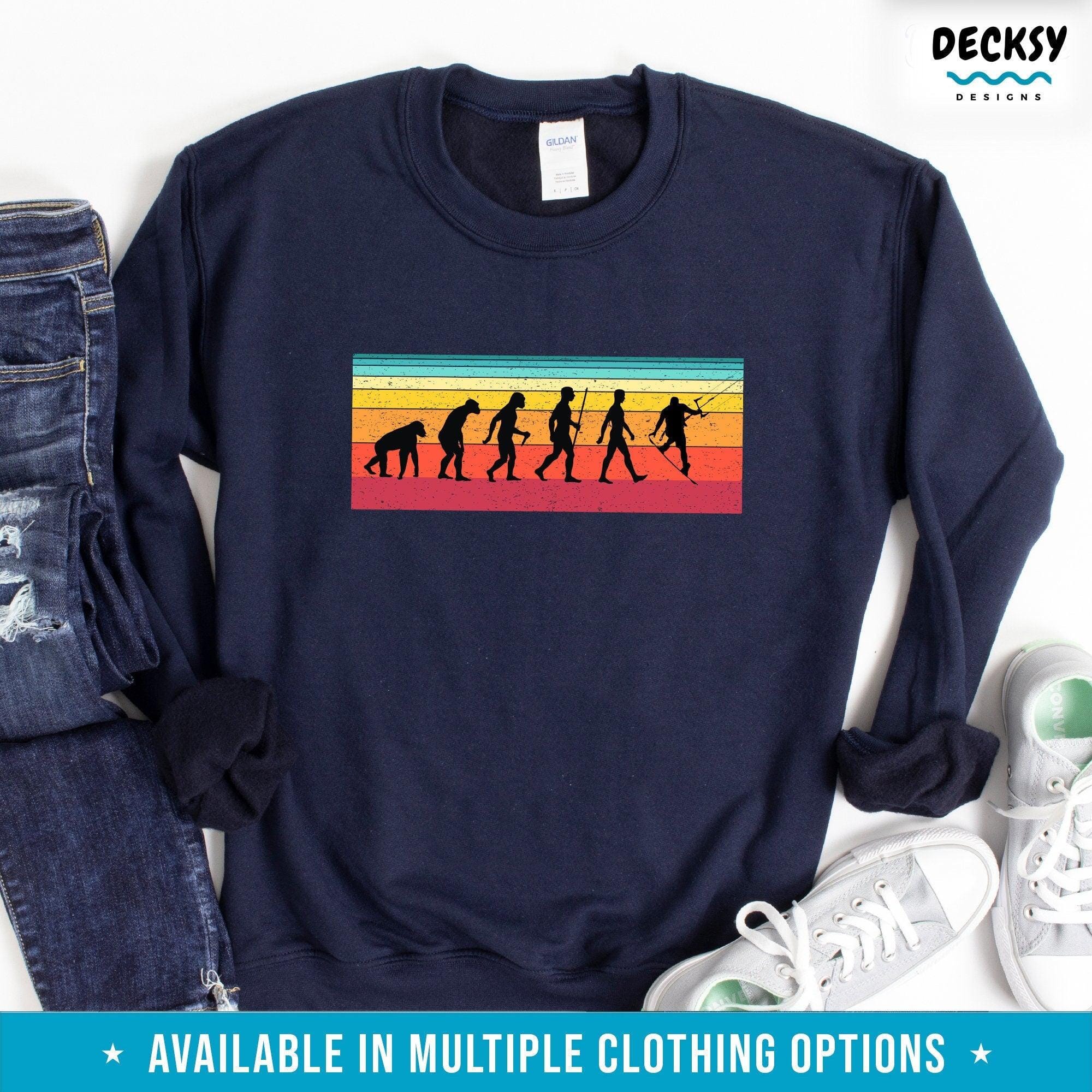 Kitesurfing Shirt, Kite Surfer Gift-Clothing:Gender-Neutral Adult Clothing:Tops & Tees:T-shirts:Graphic Tees-DecksyDesigns