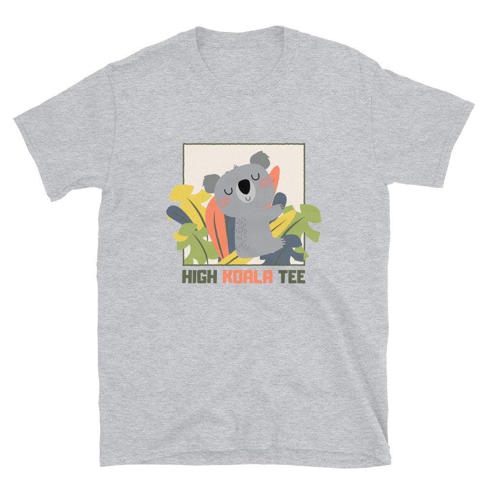 Koala Shirt, Cute Animal Lover Gift-Clothing:Gender-Neutral Adult Clothing:Tops & Tees:T-shirts-DecksyDesigns