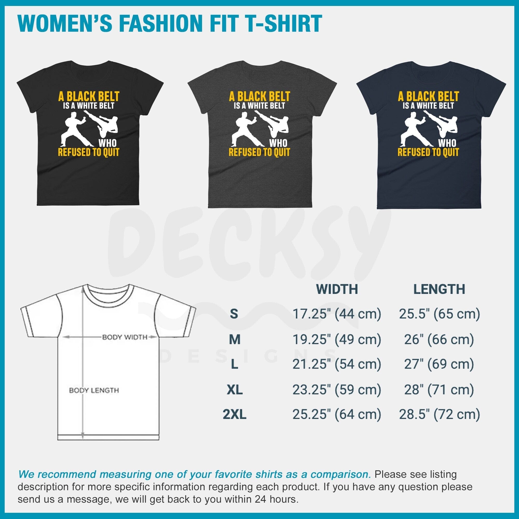 Martial Arts Shirt, Motivational Gift for Karate Student-Clothing:Gender-Neutral Adult Clothing:Tops & Tees:T-shirts:Graphic Tees-DecksyDesigns