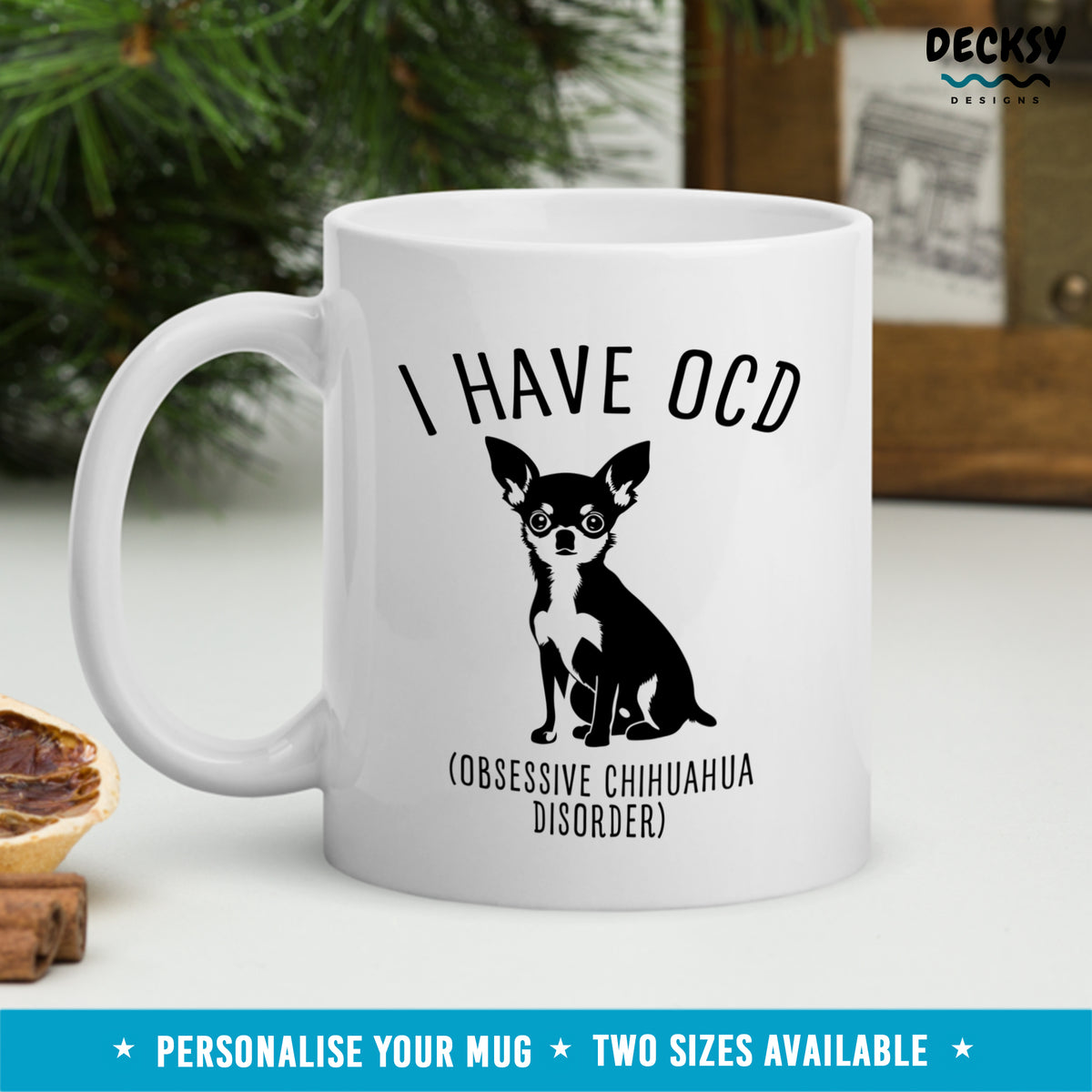 Chihuahua Mug, Custom Dog Lover Gift, New Dog Parent Cup