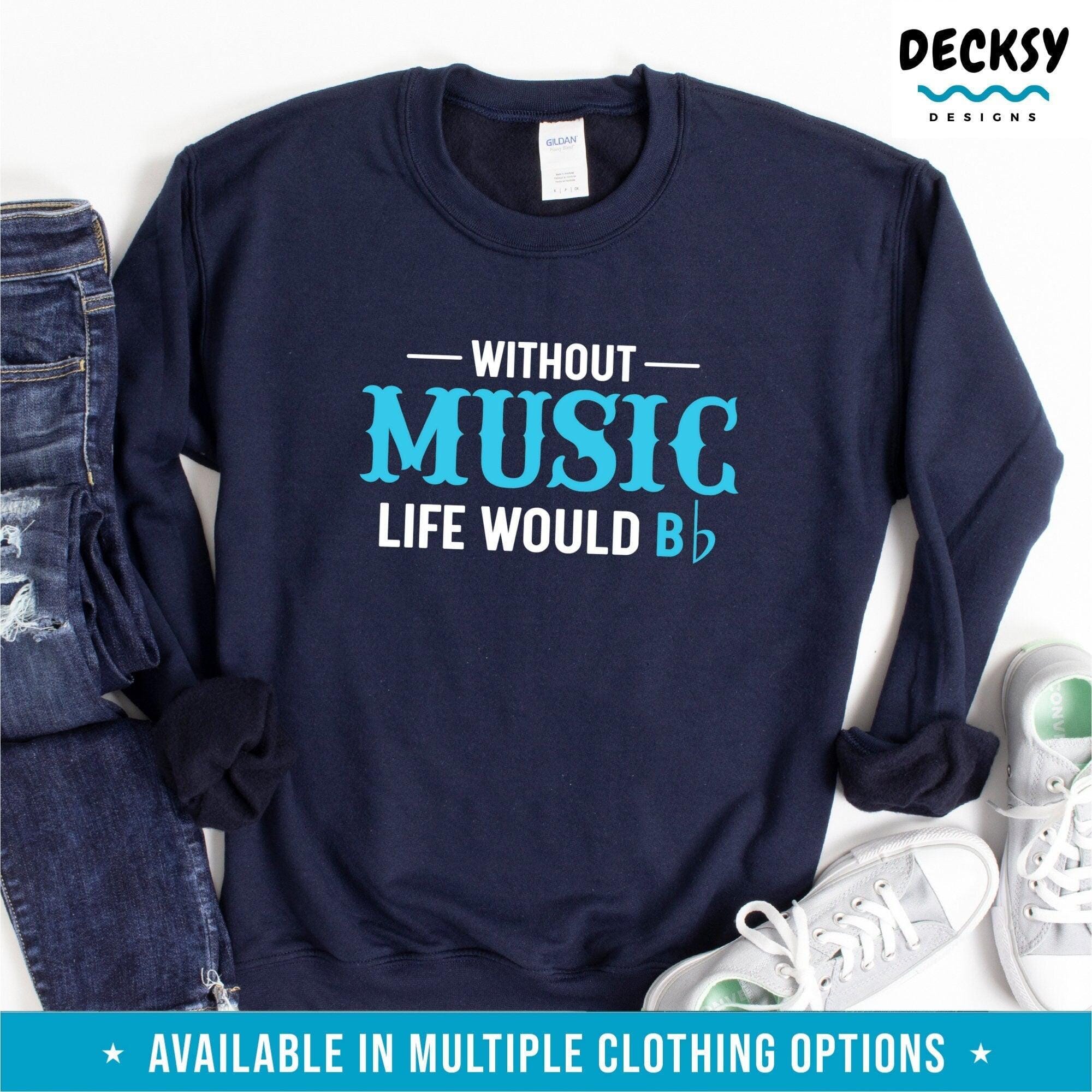 Music Lover Shirt, Piano Teacher Gift-Clothing:Gender-Neutral Adult Clothing:Tops & Tees:T-shirts:Graphic Tees-DecksyDesigns