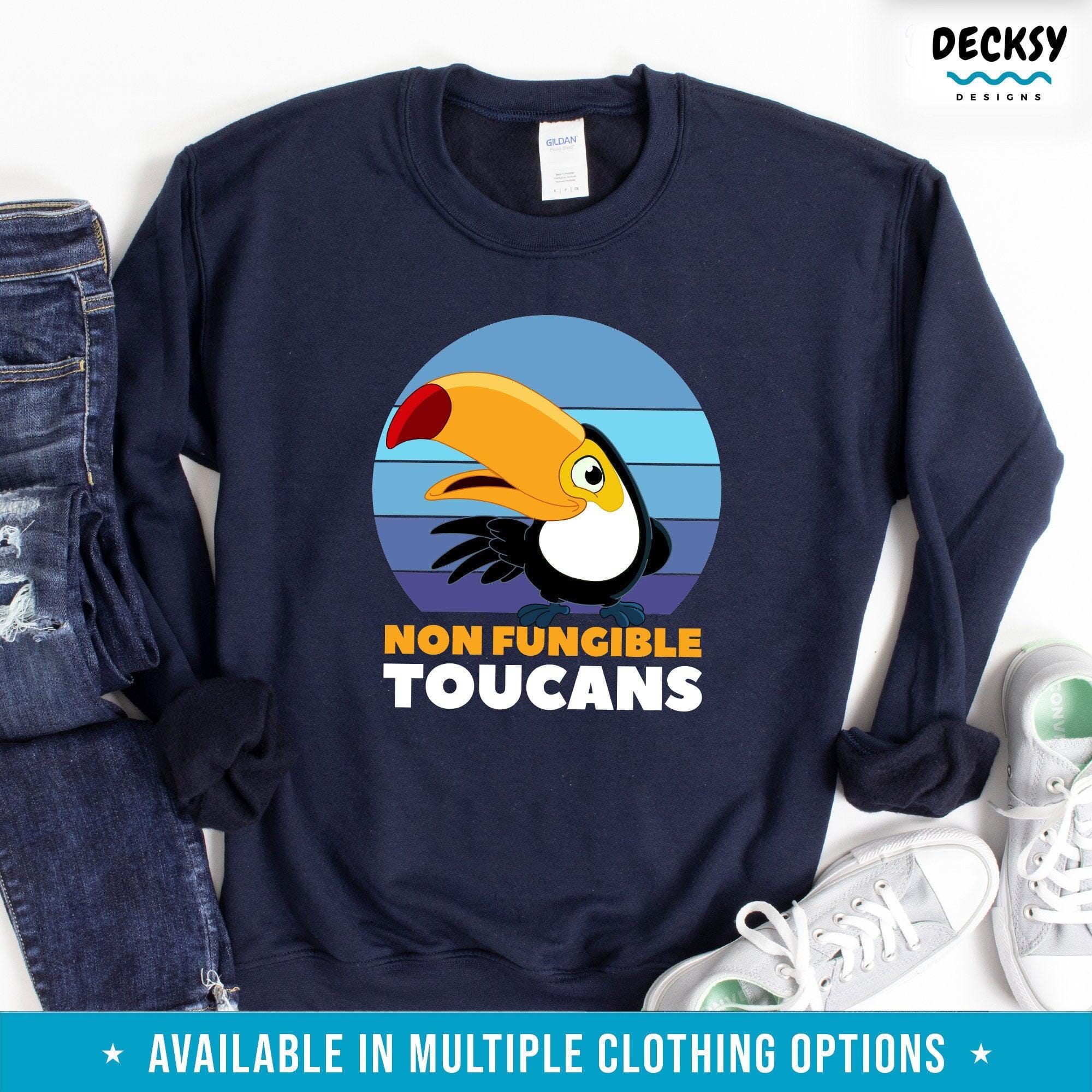 Non Fungible Token Shirt, Crypto Gift-Clothing:Gender-Neutral Adult Clothing:Tops & Tees:T-shirts:Graphic Tees-DecksyDesigns