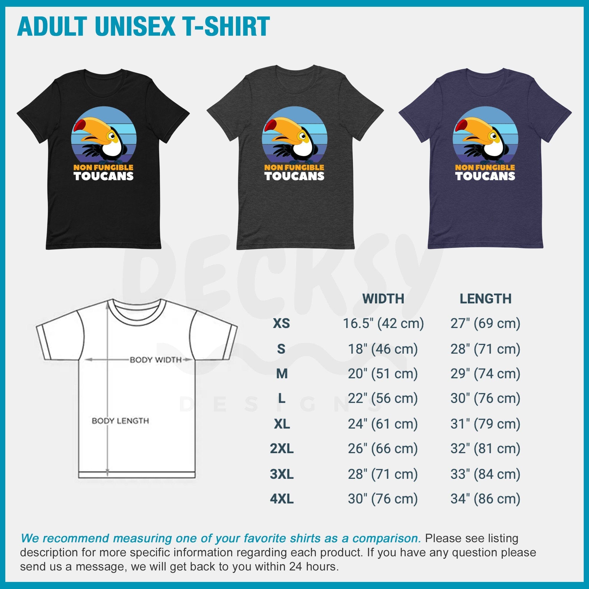 Non Fungible Token Shirt, Crypto Gift-Clothing:Gender-Neutral Adult Clothing:Tops & Tees:T-shirts:Graphic Tees-DecksyDesigns