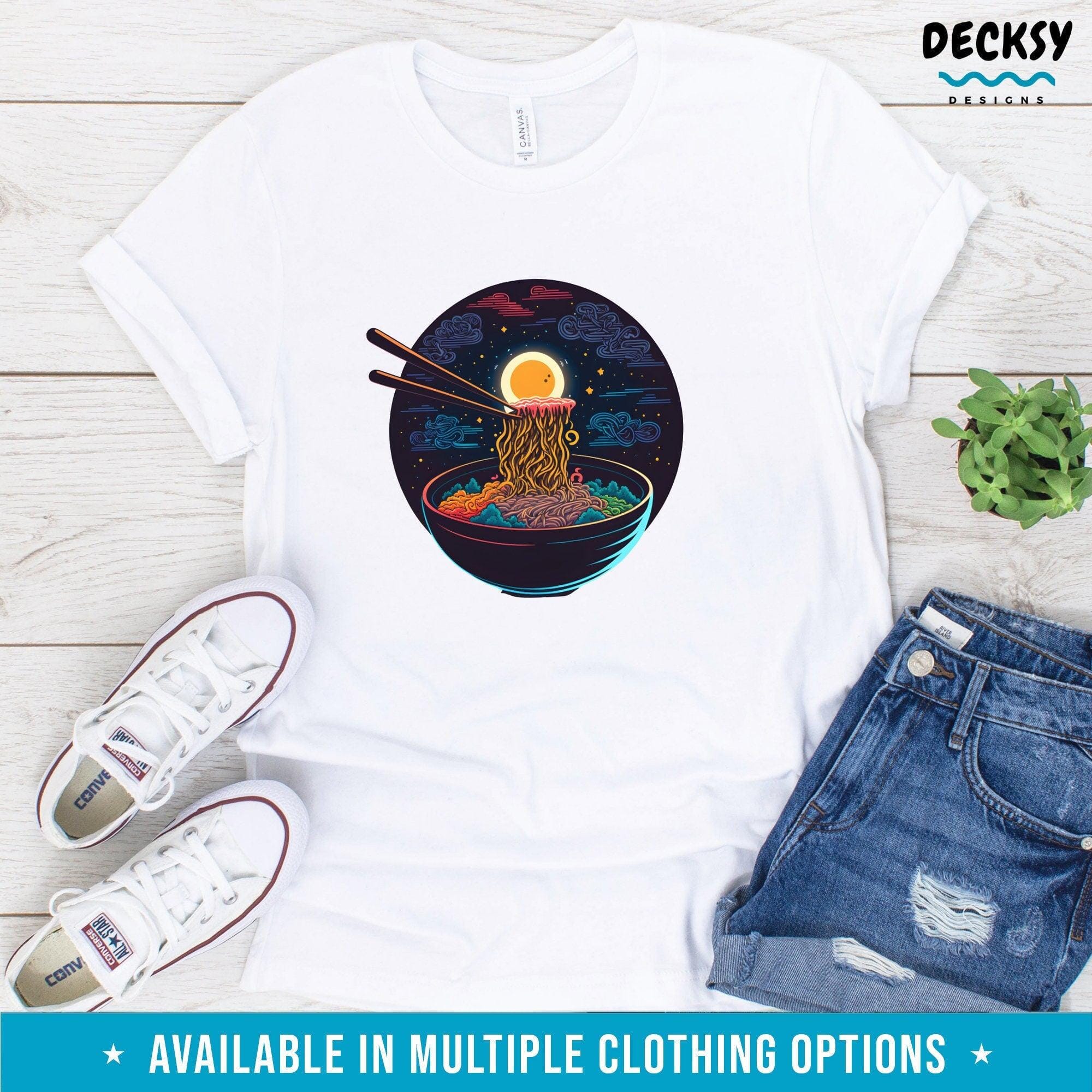 Noodle Shirt, Asian Food Lover Gift-Clothing:Gender-Neutral Adult Clothing:Tops & Tees:T-shirts:Graphic Tees-DecksyDesigns