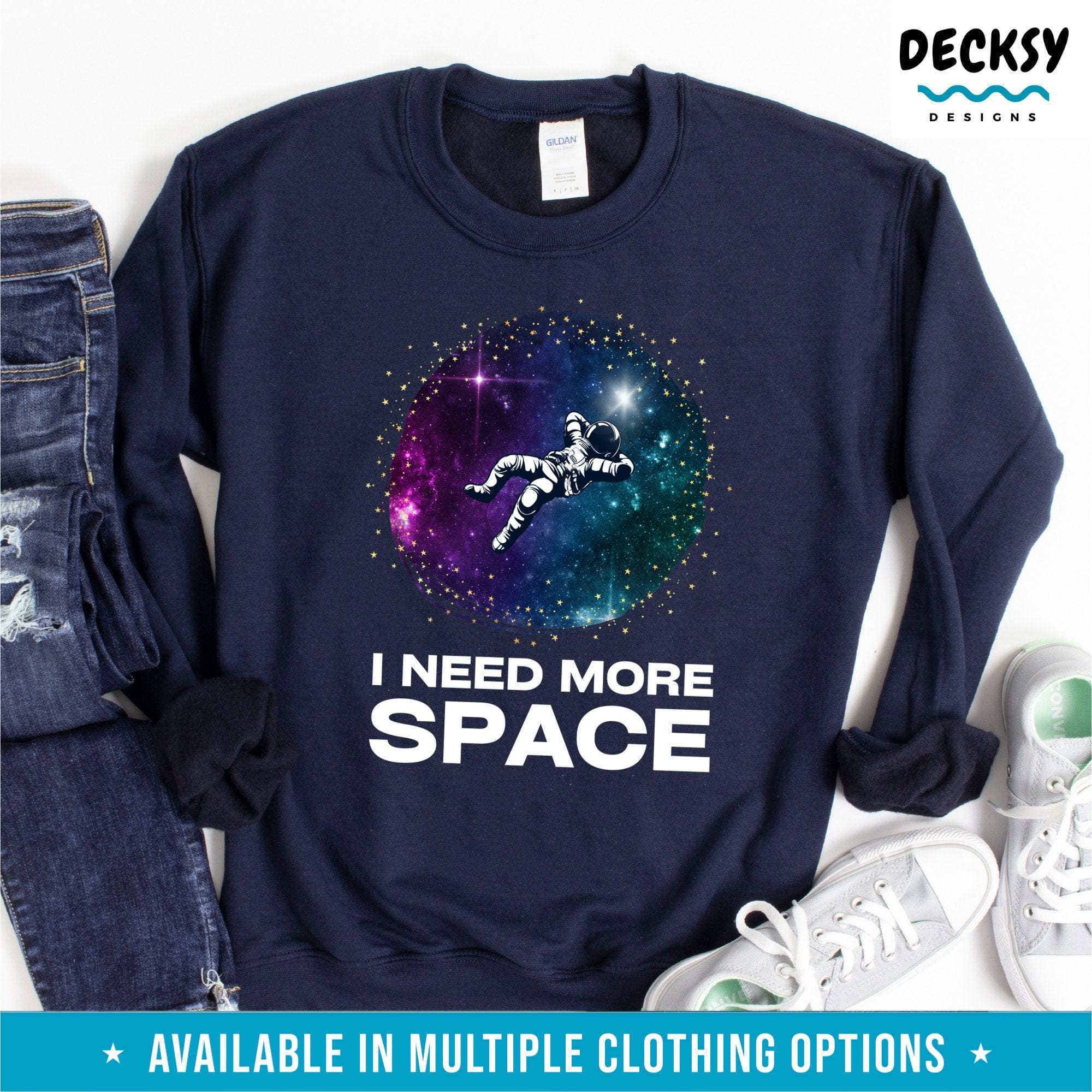 Outer Space T-shirt, Science Lover Gift-Clothing:Gender-Neutral Adult Clothing:Tops & Tees:T-shirts:Graphic Tees-DecksyDesigns