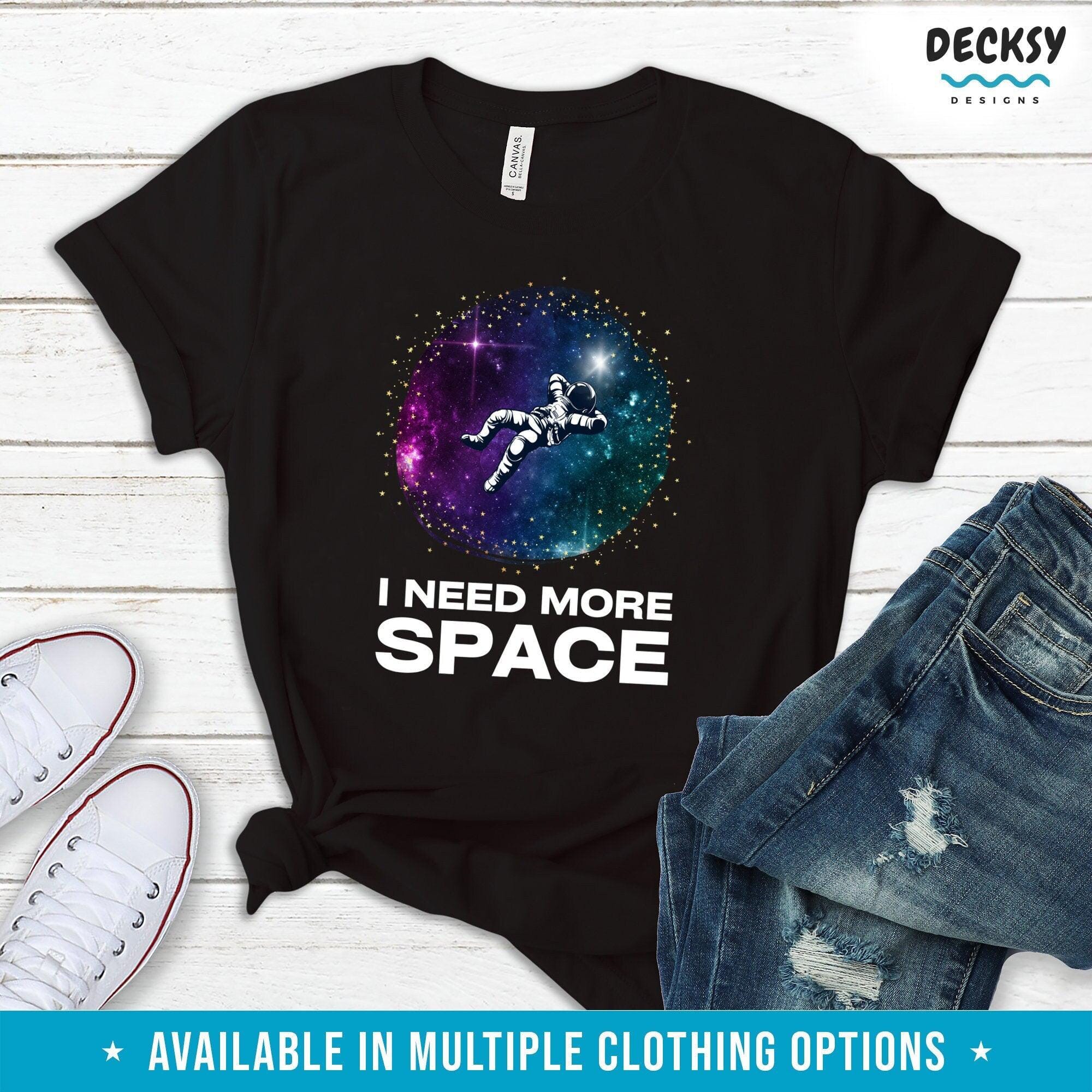 Outer Space T-shirt, Science Lover Gift-Clothing:Gender-Neutral Adult Clothing:Tops & Tees:T-shirts:Graphic Tees-DecksyDesigns