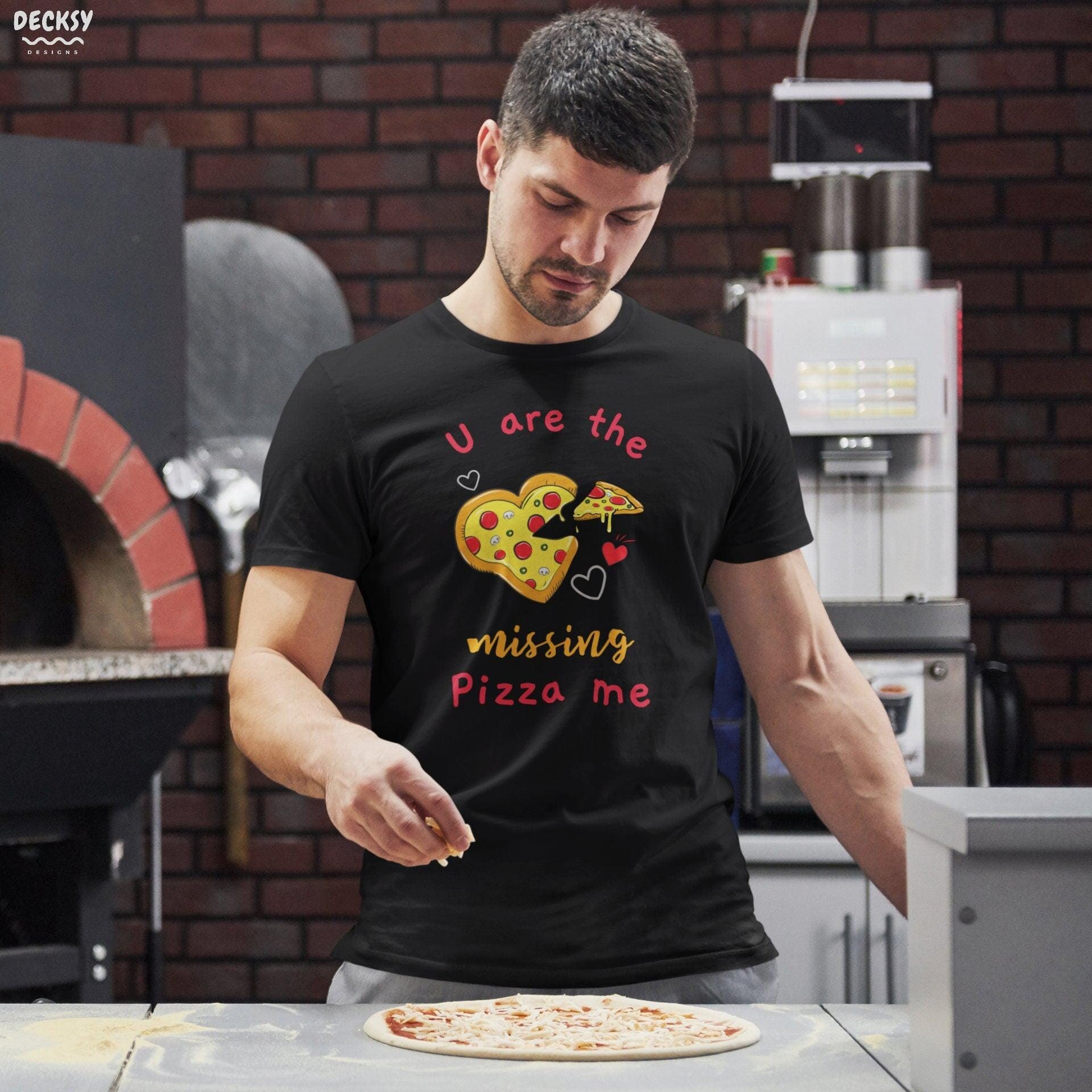 Pizza Shirt, Food Pun Gift-Clothing:Gender-Neutral Adult Clothing:Tops & Tees:T-shirts-DecksyDesigns