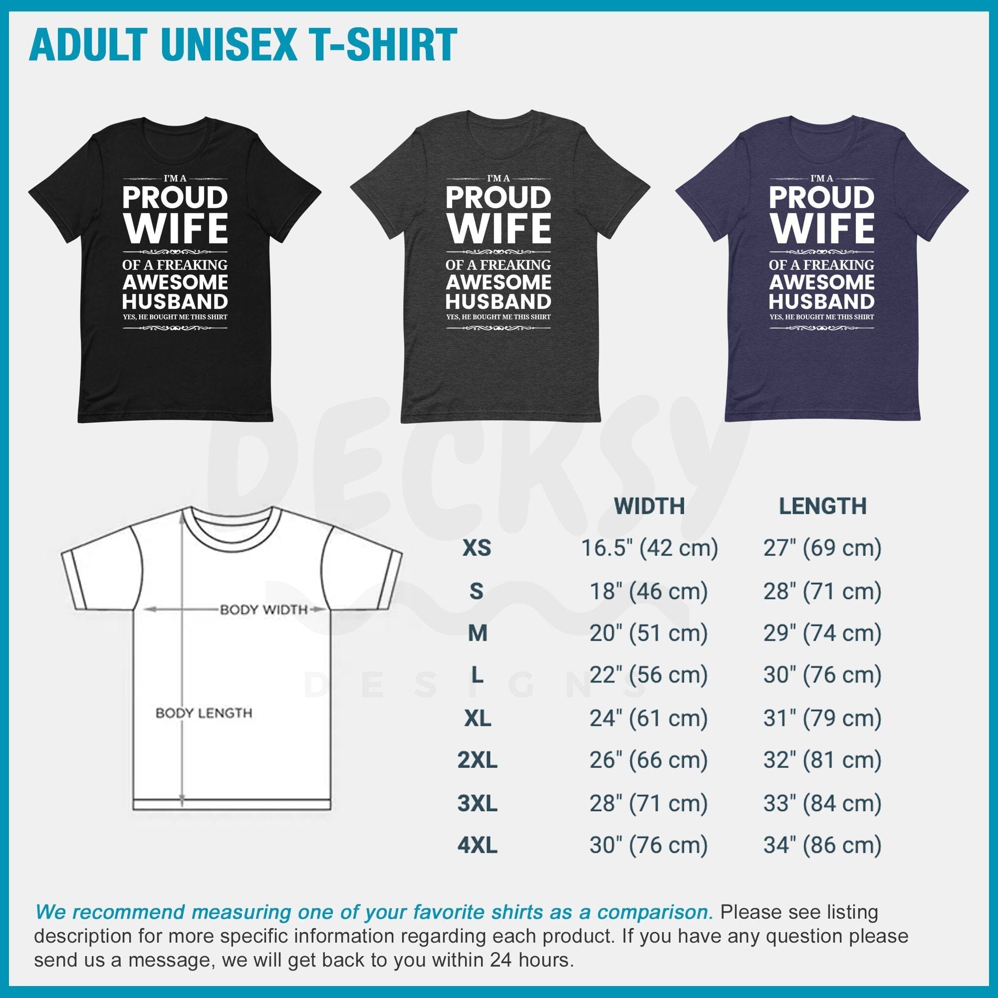 Proud Wife Shirt, Gift For Wife From Husband-Clothing:Gender-Neutral Adult Clothing:Tops & Tees:T-shirts:Graphic Tees-DecksyDesigns