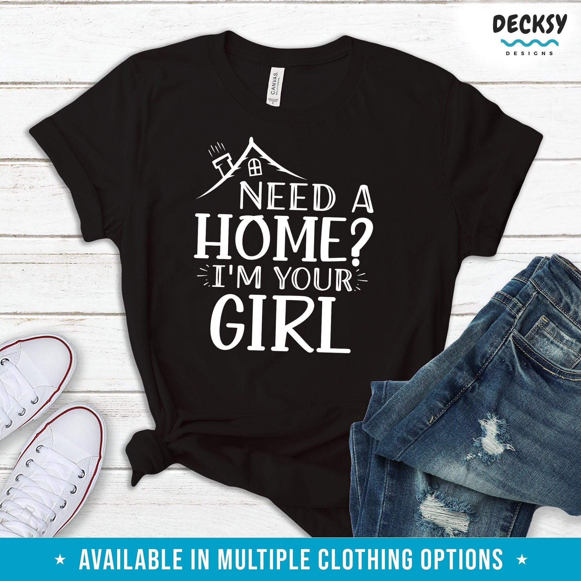 Realtor Shirt For Women, Home Seller Gift-Clothing:Gender-Neutral Adult Clothing:Tops & Tees:T-shirts:Graphic Tees-DecksyDesigns