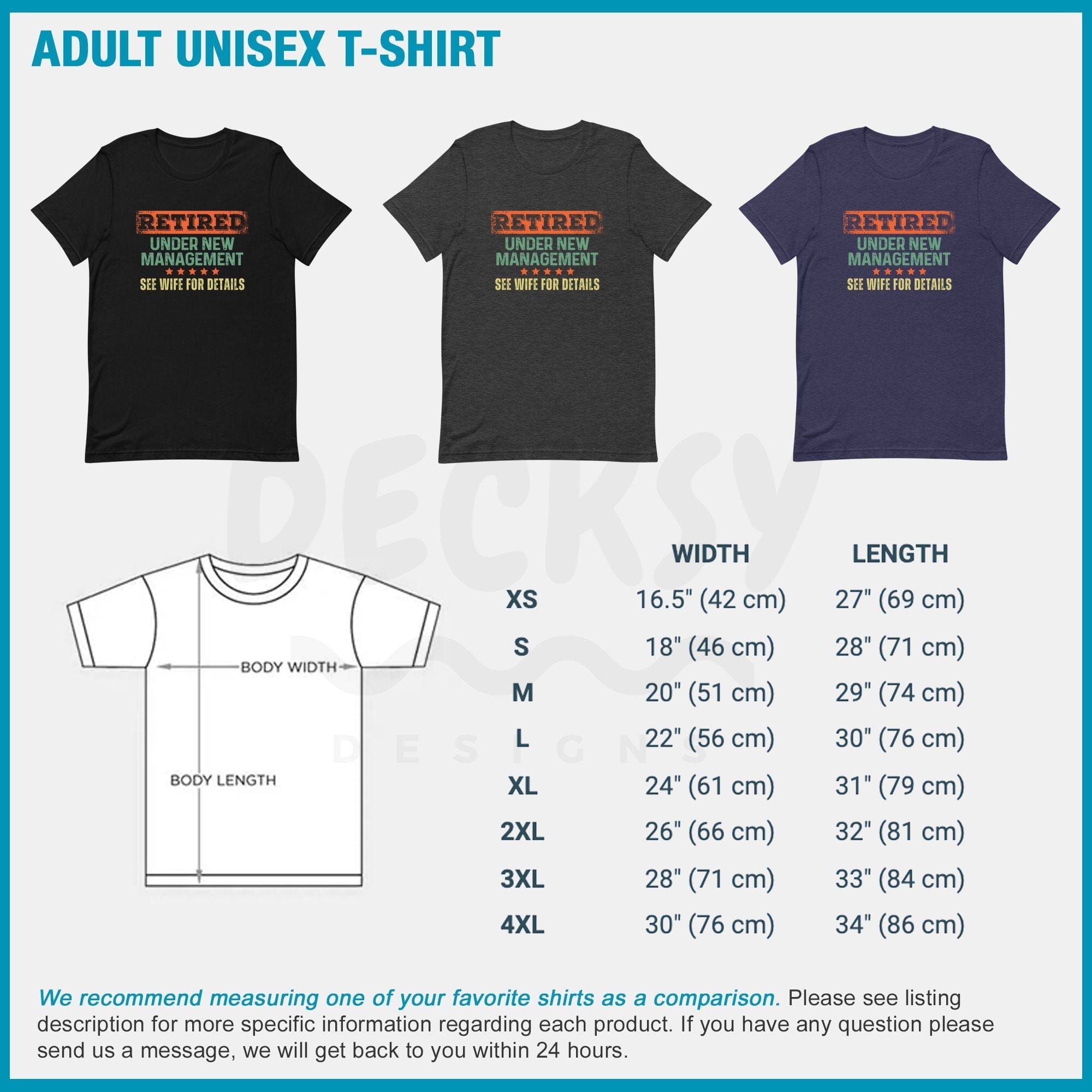 Retirement Shirt, Gift For Husband From Wife-Clothing:Gender-Neutral Adult Clothing:Tops & Tees:T-shirts:Graphic Tees-DecksyDesigns