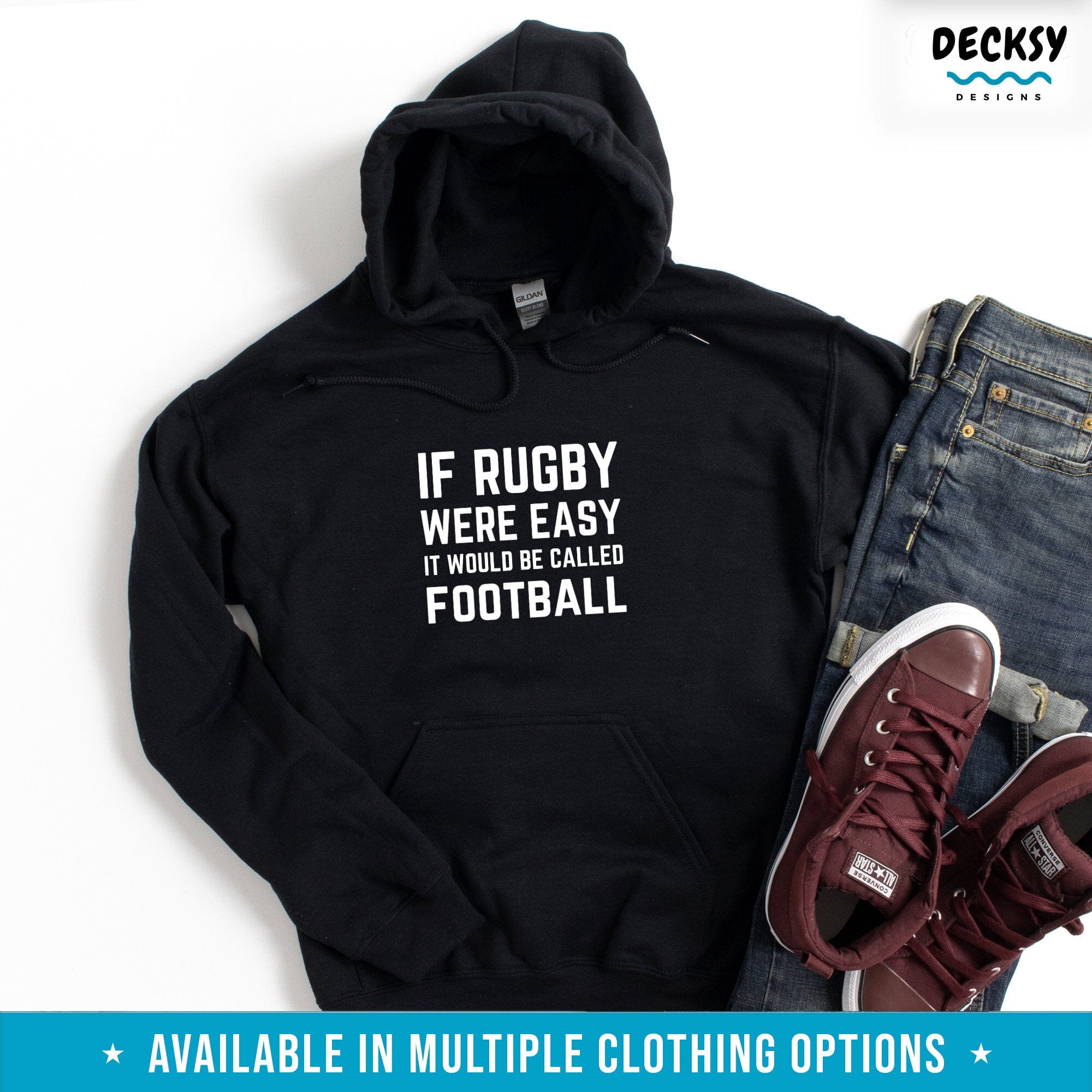 Rugby Player Shirt, Funny Rugby Gift-Clothing:Gender-Neutral Adult Clothing:Tops & Tees:T-shirts:Graphic Tees-DecksyDesigns