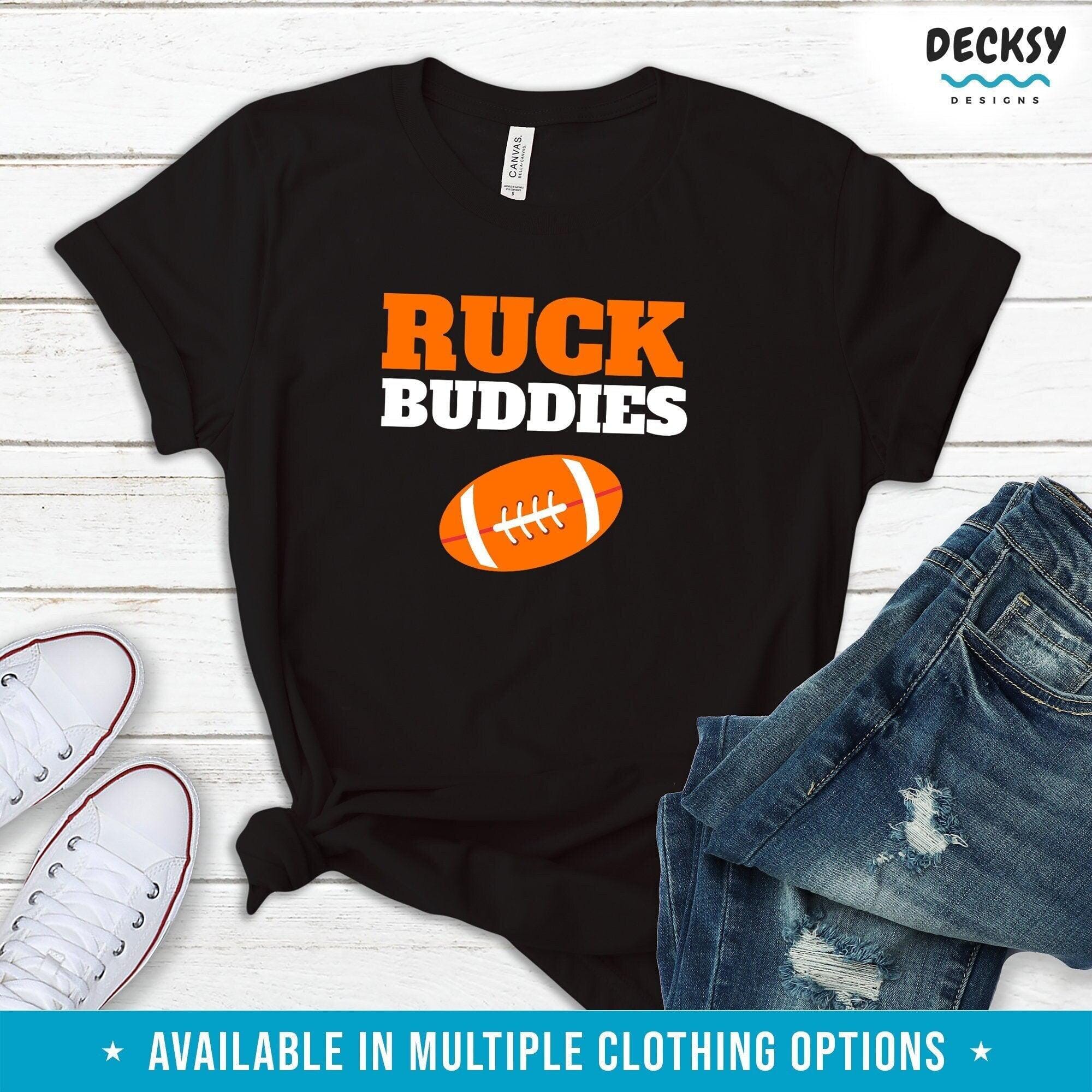 Rugby Player Shirt, Rugby Teammate Gift-Clothing:Gender-Neutral Adult Clothing:Tops & Tees:T-shirts:Graphic Tees-DecksyDesigns