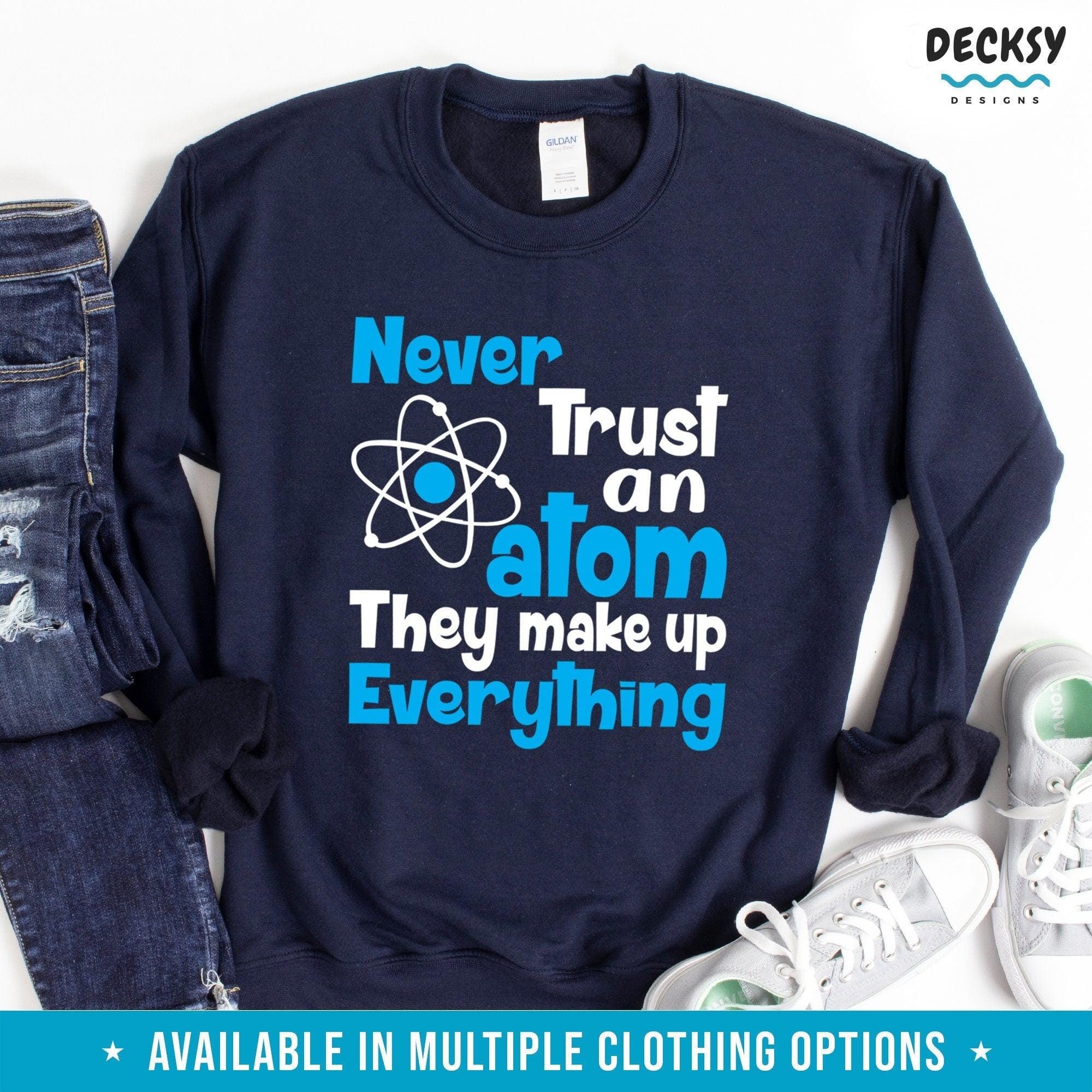 Science Teacher Shirt, Funny Physics Gift-Clothing:Gender-Neutral Adult Clothing:Tops & Tees:T-shirts:Graphic Tees-DecksyDesigns