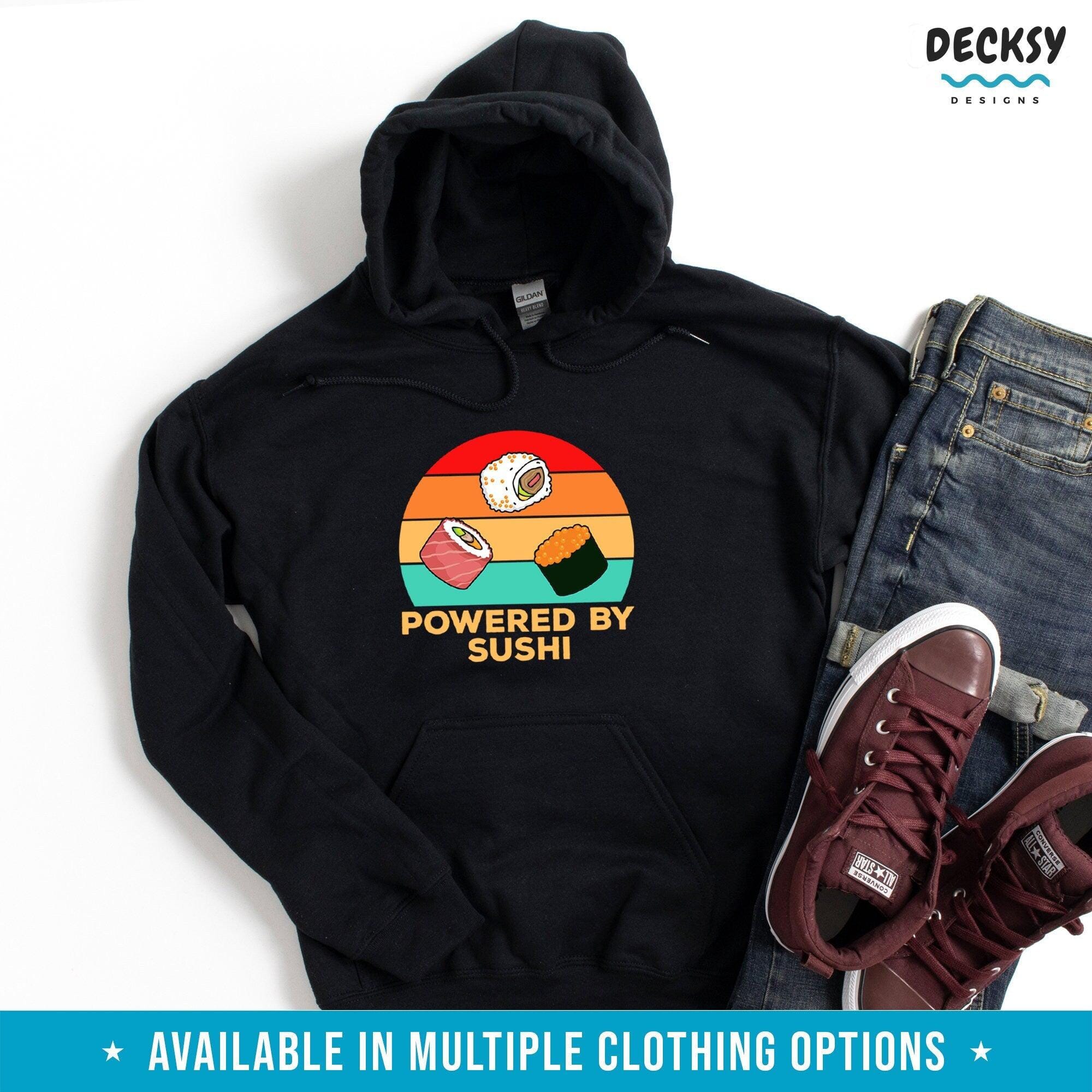 Sushi Shirt, Sushi Lover Gift-Clothing:Gender-Neutral Adult Clothing:Tops & Tees:T-shirts:Graphic Tees-DecksyDesigns