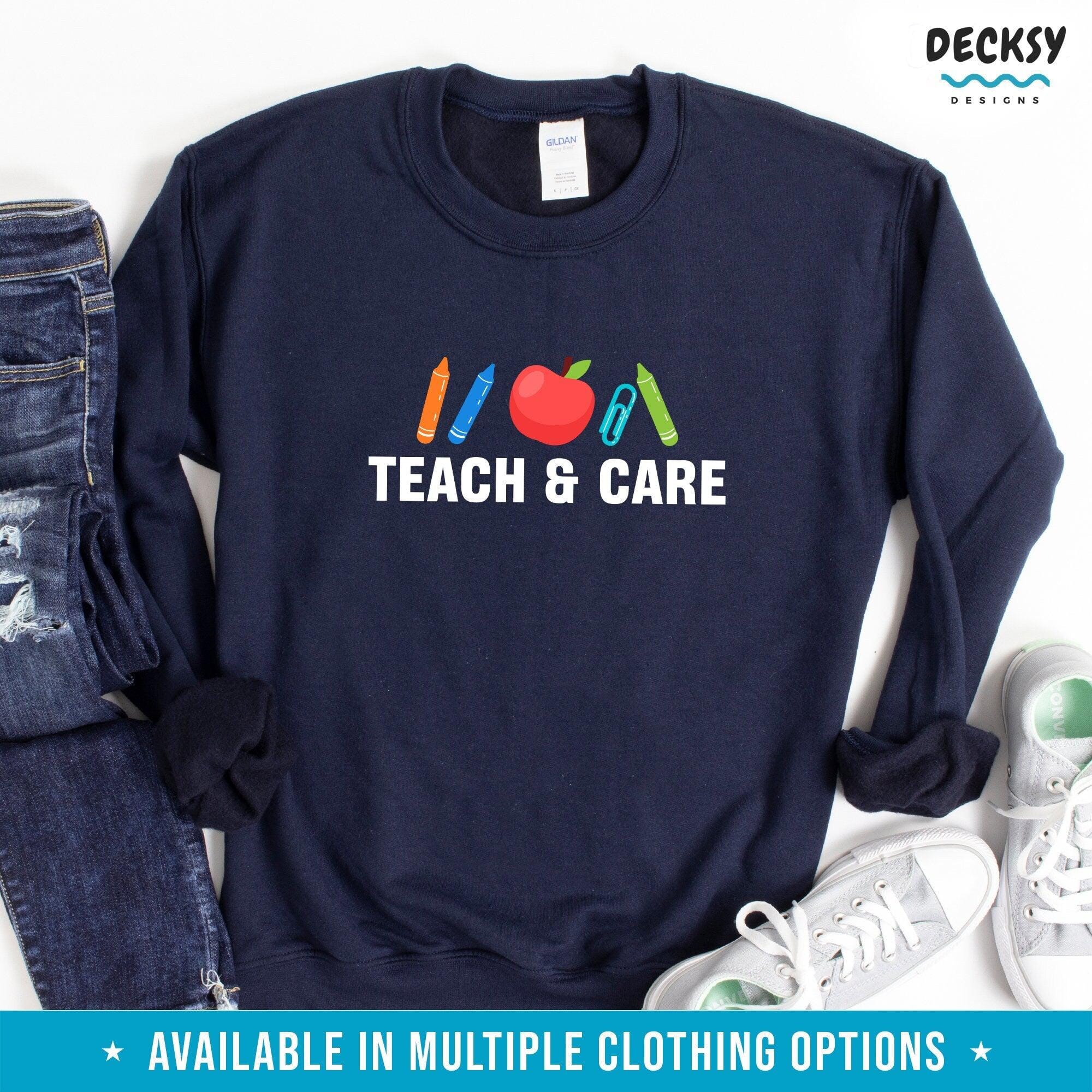 Teacher Life Shirt, Childcare Provider Gift-Clothing:Gender-Neutral Adult Clothing:Tops & Tees:T-shirts:Graphic Tees-DecksyDesigns