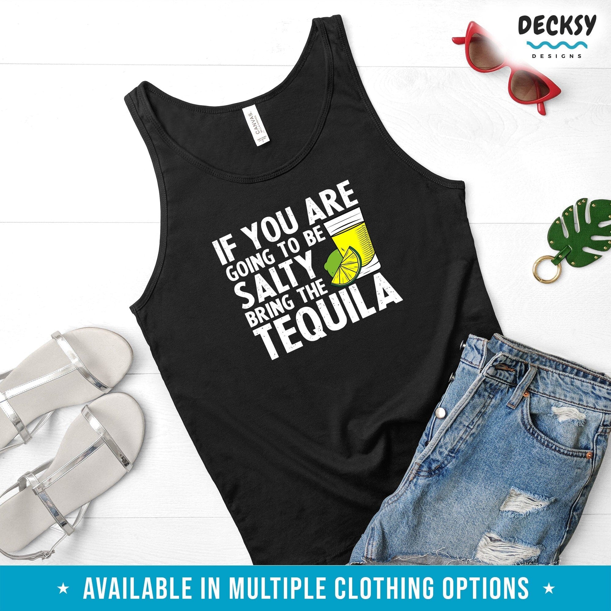 Tequila T Shirt, Sassy Party Gift-Clothing:Gender-Neutral Adult Clothing:Tops & Tees:T-shirts:Graphic Tees-DecksyDesigns