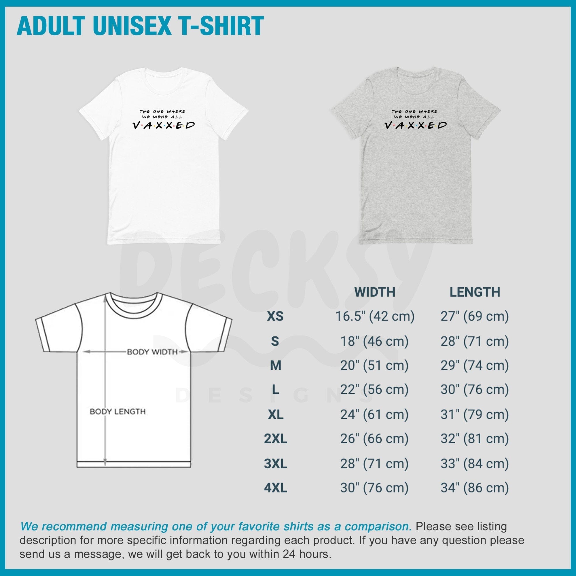 Vaccine Shirt, Funny Vaccinated Gift-Clothing:Gender-Neutral Adult Clothing:Tops & Tees:T-shirts:Graphic Tees-DecksyDesigns