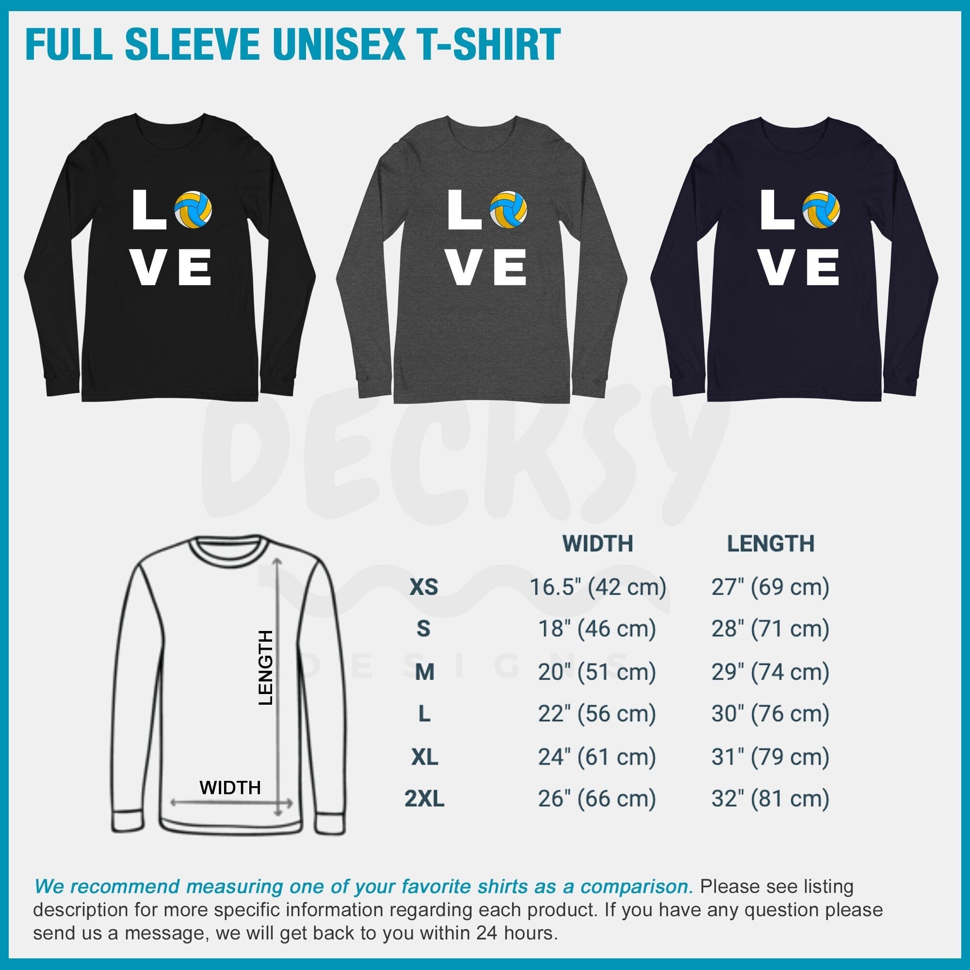 Volleyball Love Shirt, Gift for Volleyball Player-Clothing:Gender-Neutral Adult Clothing:Tops & Tees:T-shirts:Graphic Tees-DecksyDesigns