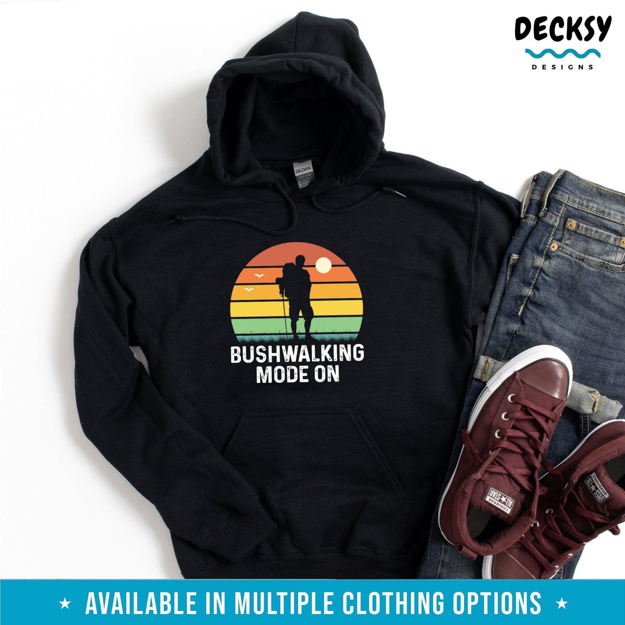 Walking T-Shirt, Hiking Gift Men-Clothing:Gender-Neutral Adult Clothing:Tops & Tees:T-shirts:Graphic Tees-DecksyDesigns