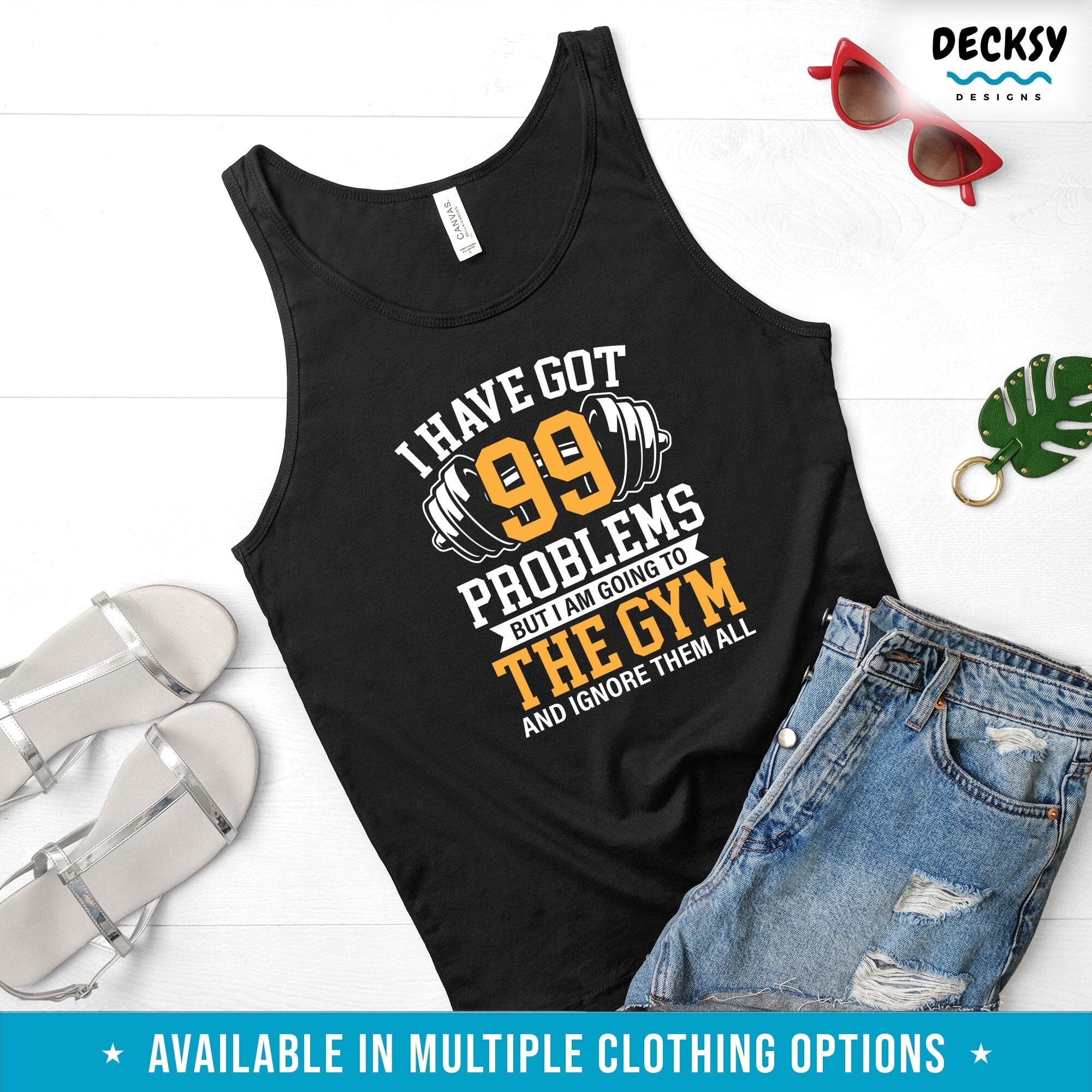 Workout Shirt, Fitness Gift For Men and Women-Clothing:Gender-Neutral Adult Clothing:Tops & Tees:T-shirts:Graphic Tees-DecksyDesigns